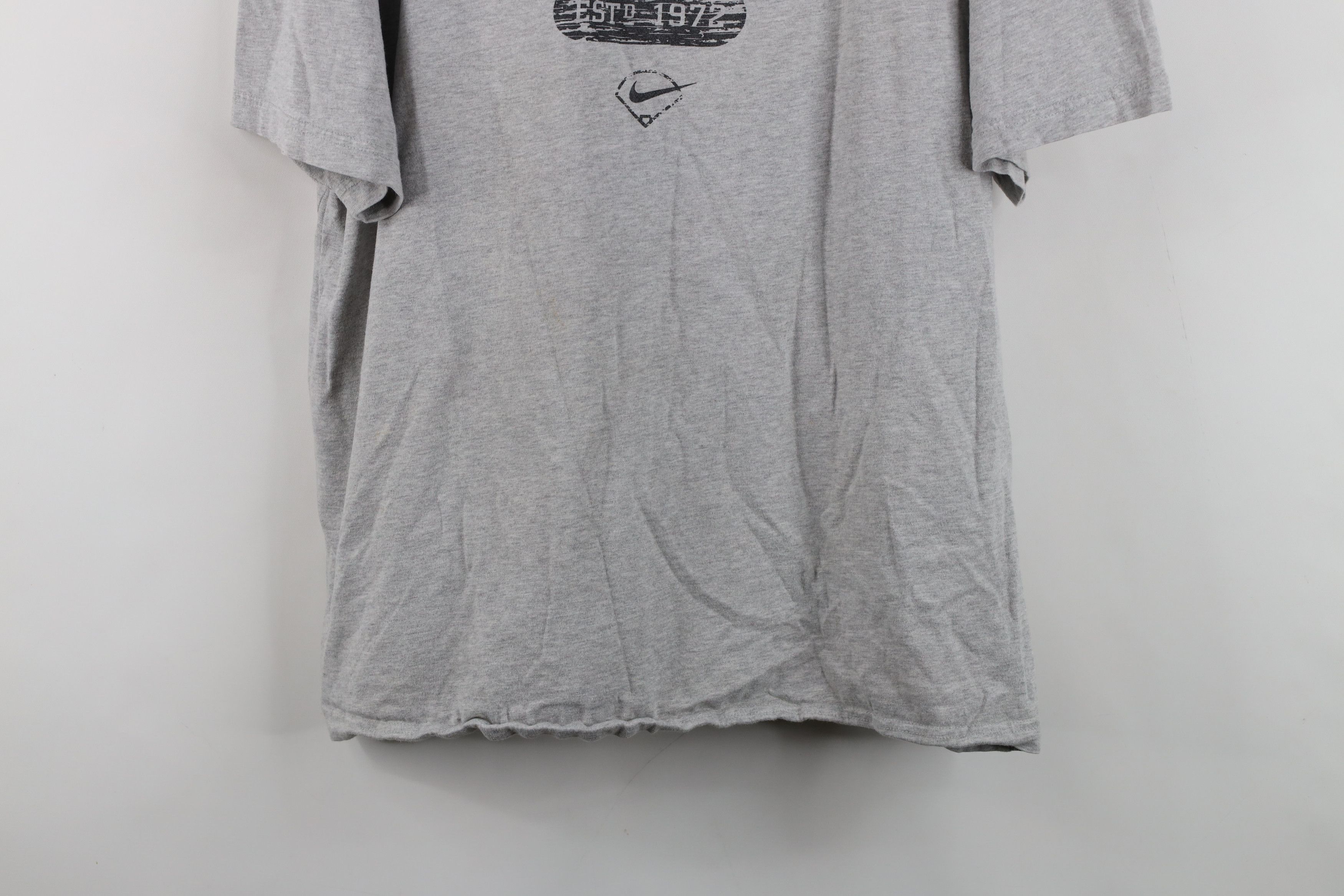 Nike Vintage 90s Y2K Nike Baseball Scott Center Swoosh T-Shirt Size US XL / EU 56 / 4 - 3 Thumbnail