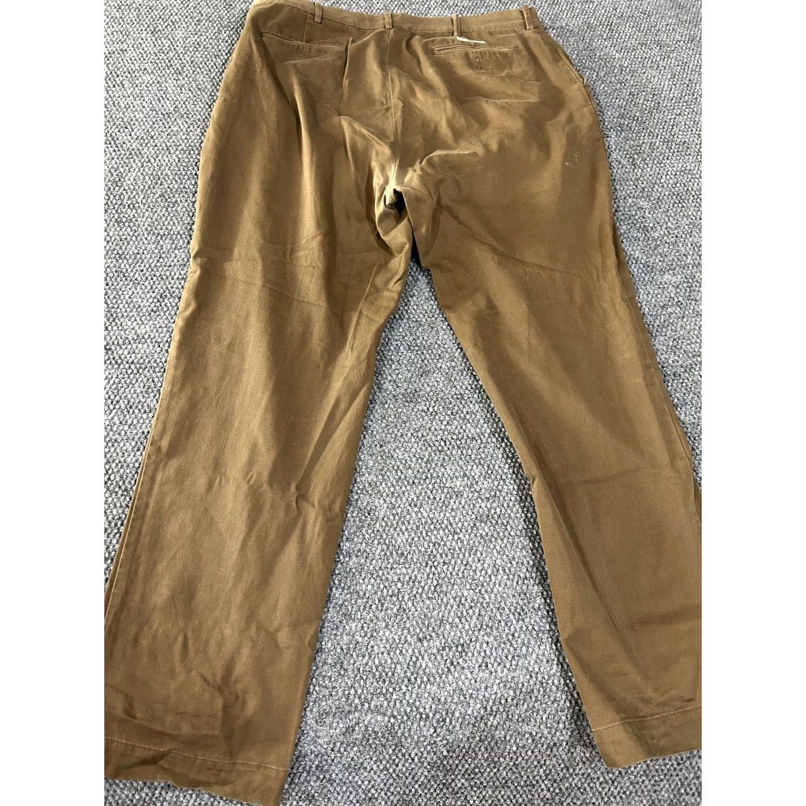 Polo Ralph Lauren Polo Ralph Lauren Pants Mens 38x32 Brown Pleated Chino Cotton Macau Casual Chin o Size US M / EU 48-50 / 2 - 7 Thumbnail