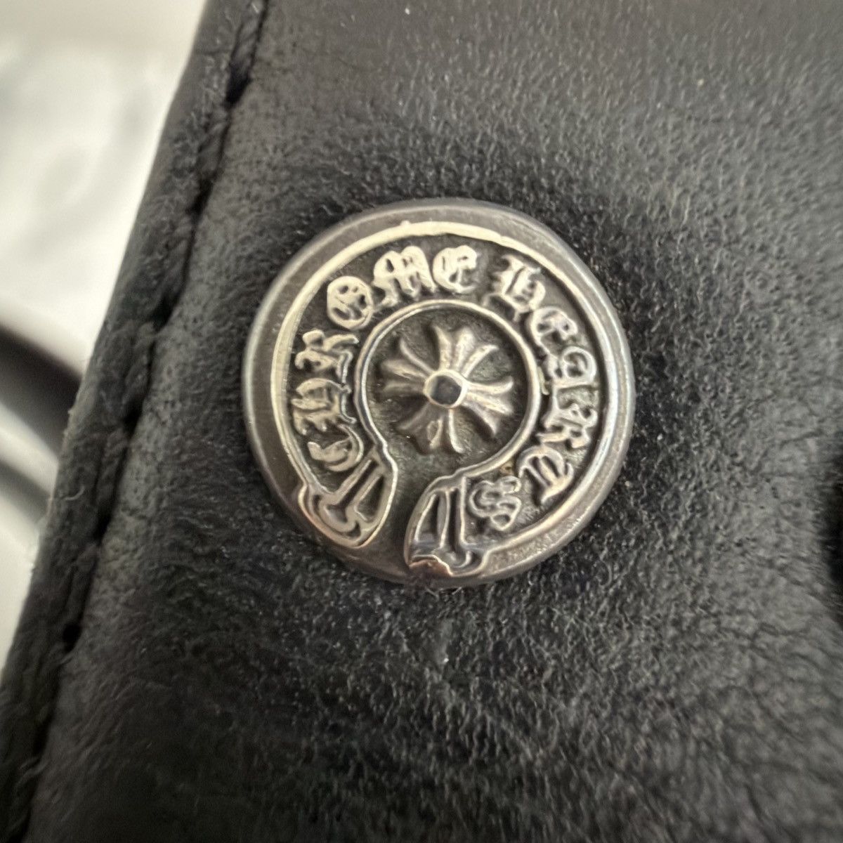 Chrome Hearts Chrome Hearts Leather Belt Strap 30” Size 30 - 9 Thumbnail