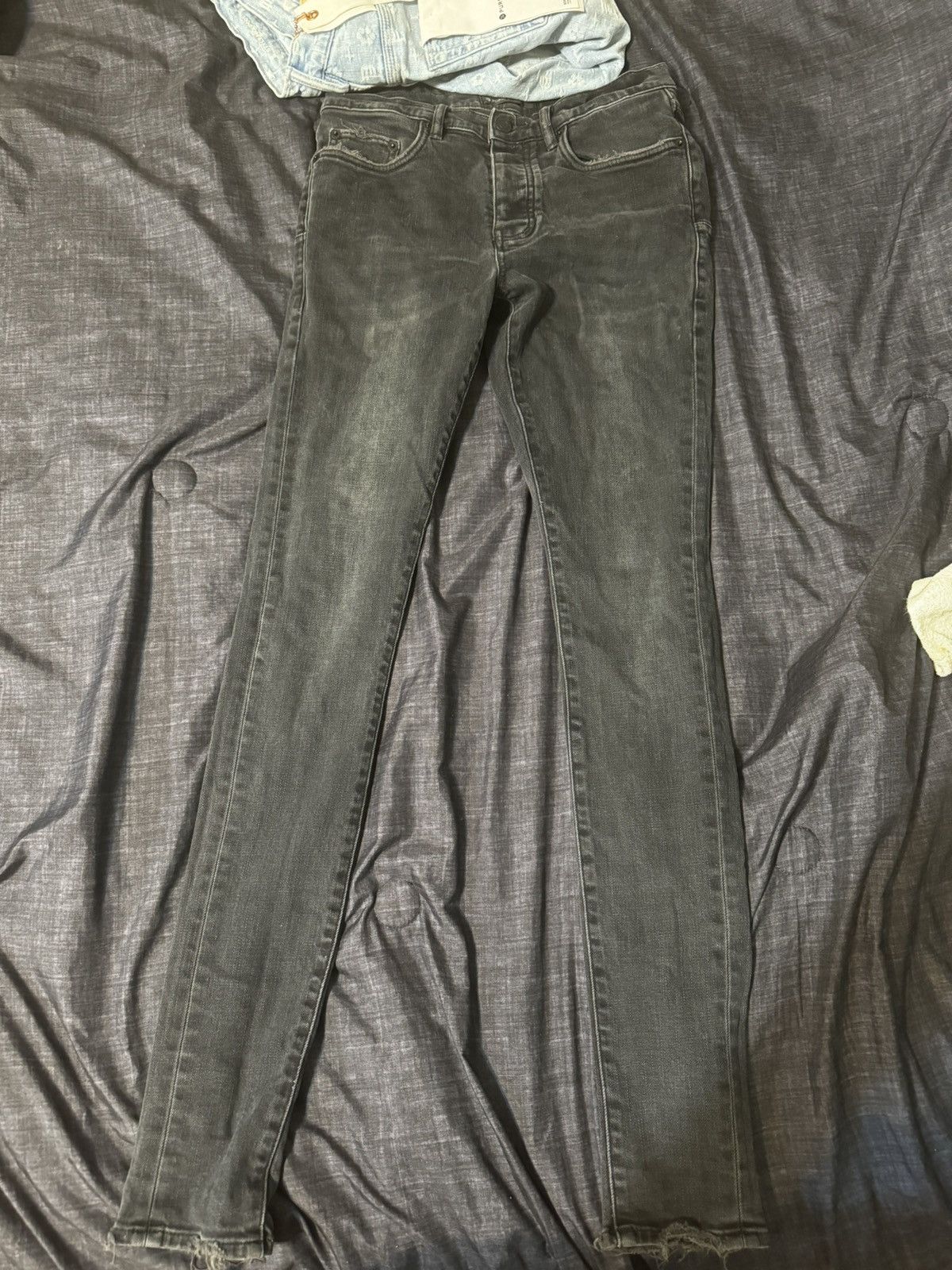 image of Purple Jean in Black, Men's (Size 29)