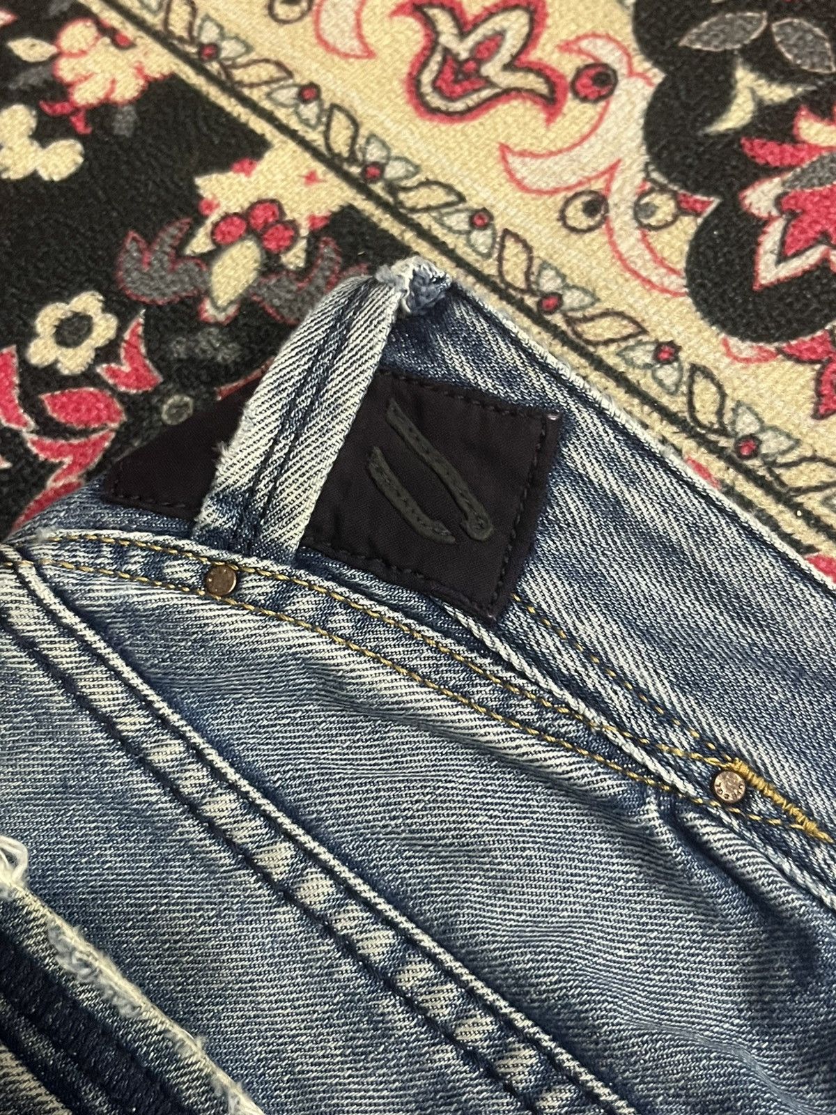 Diesel ⚡️Loose Leg⚡️Vintage Diesel Busky Buttonfly Distressed Jeans Size US 28 / EU 44 - 11 Thumbnail