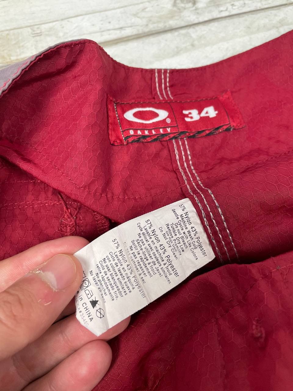 Oakley Vintage Oakley Nylon Shorts 00s Big Logo Swim Board Surf Size US 34 / EU 50 - 8 Thumbnail