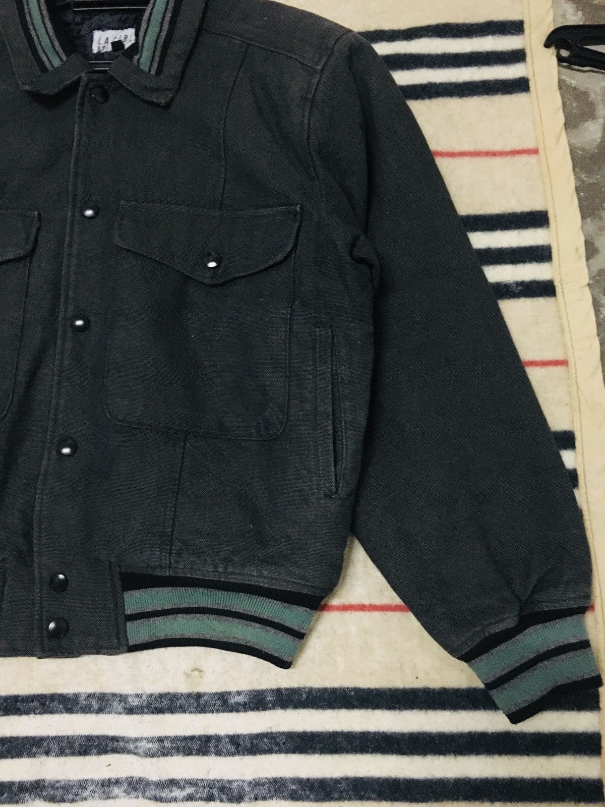 Japanese Brand A07 La Cible for Men - Staff Only Varsity Jacket Size US M / EU 48-50 / 2 - 7 Thumbnail