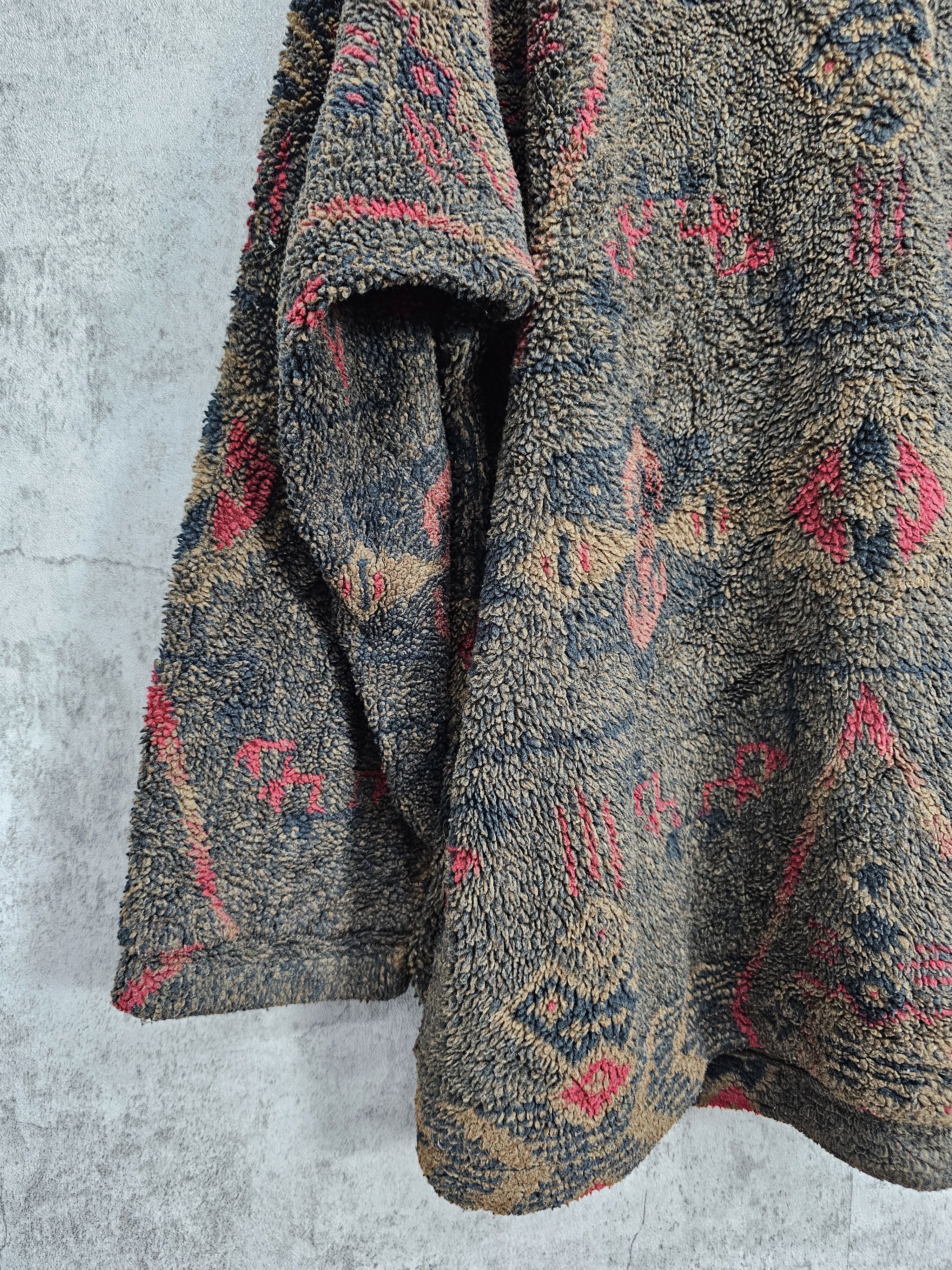 Other Vtg ALPS Aztec Abstract Design Hiking Fleece Jacket J0044 Size US XL / EU 56 / 4 - 3 Thumbnail