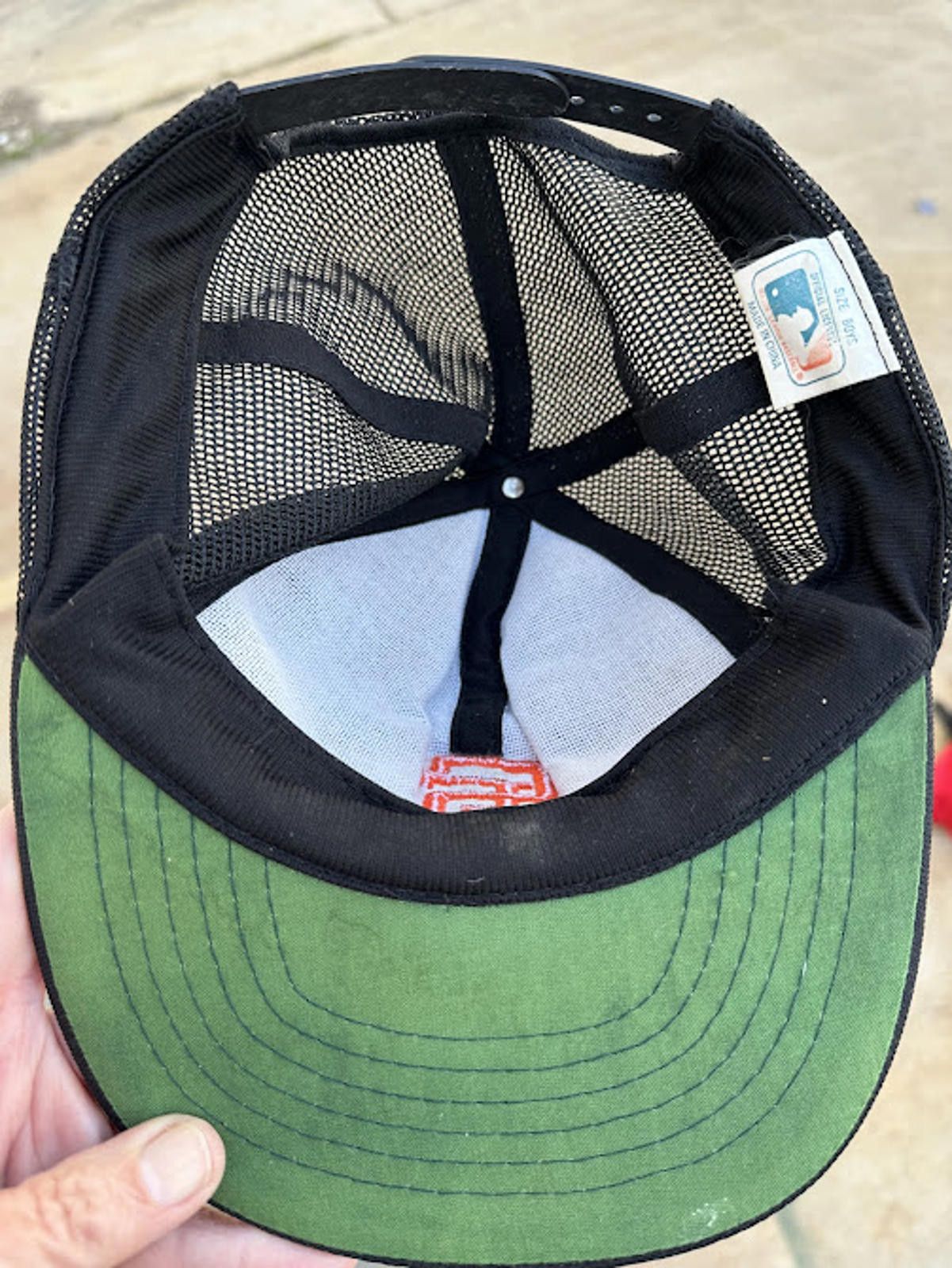 MLB Vintage SF Giants MLB Mesh Trucker Cap youth size Size ONE SIZE - 3 Thumbnail