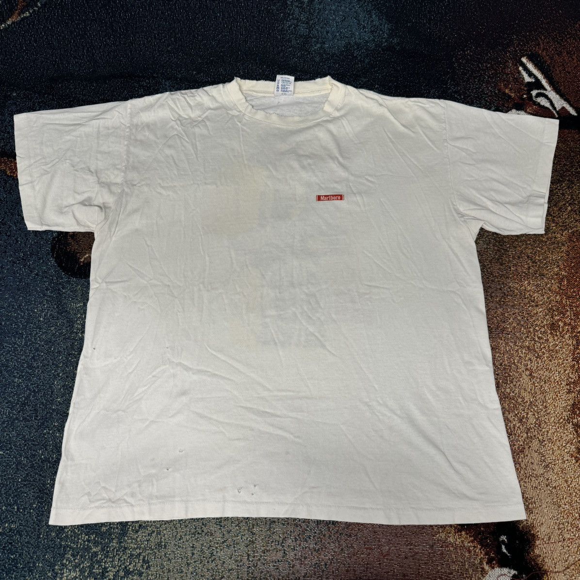 Marlboro × Marlboro Classics VINTAGE MARLBORO MAN TEE WHITE Size US XL / EU 56 / 4 - 2 Thumbnail