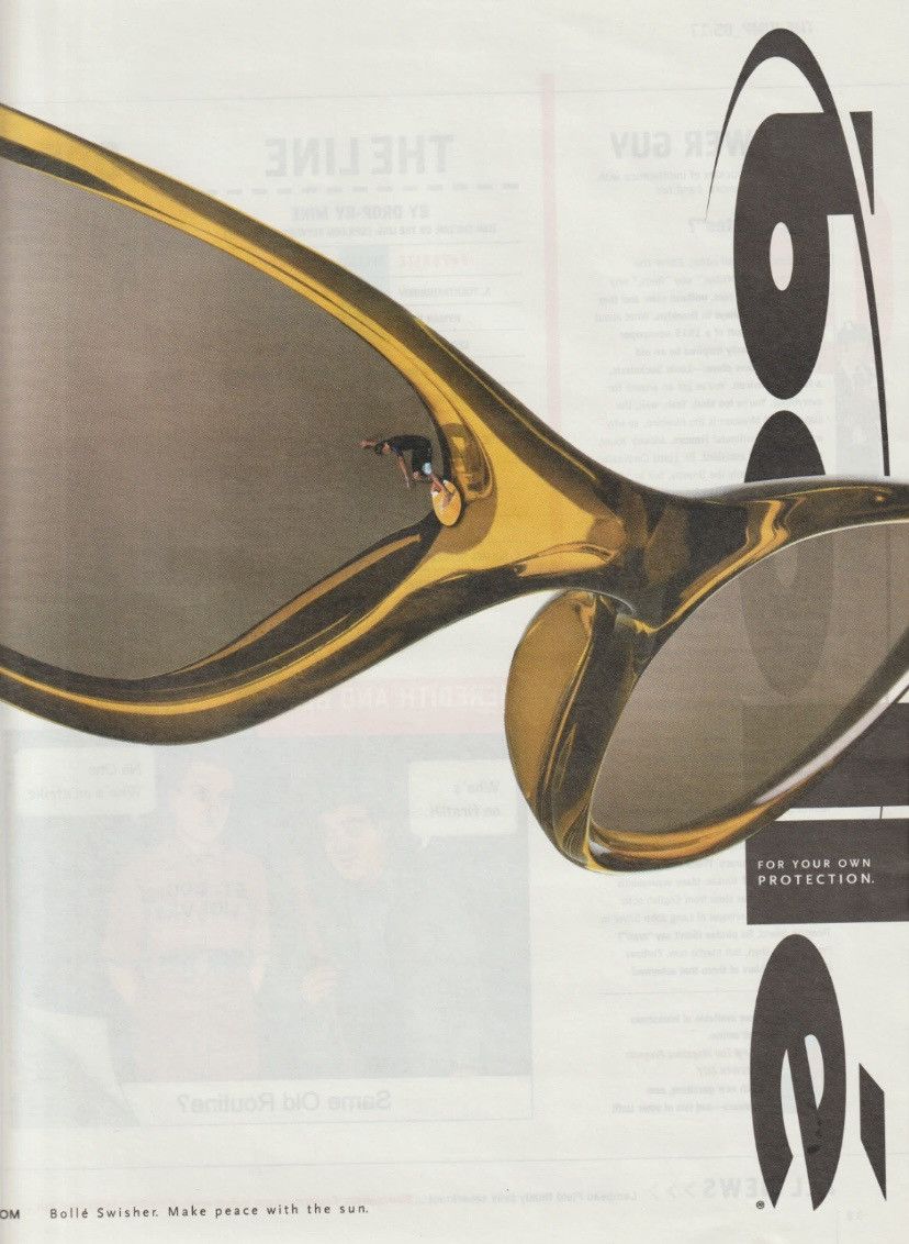 Vintage Bolle Swisher 10235 Sunglasses Size ONE SIZE - 6 Thumbnail