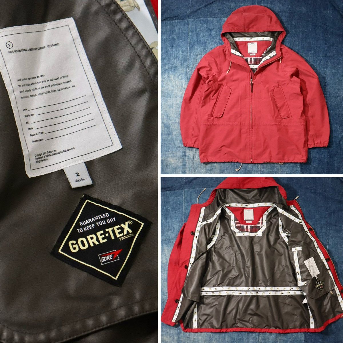 Visvim Visvim Nomad Jkt 2.5L Gore-tex Size US M / EU 48-50 / 2 - 1 Thumbnail