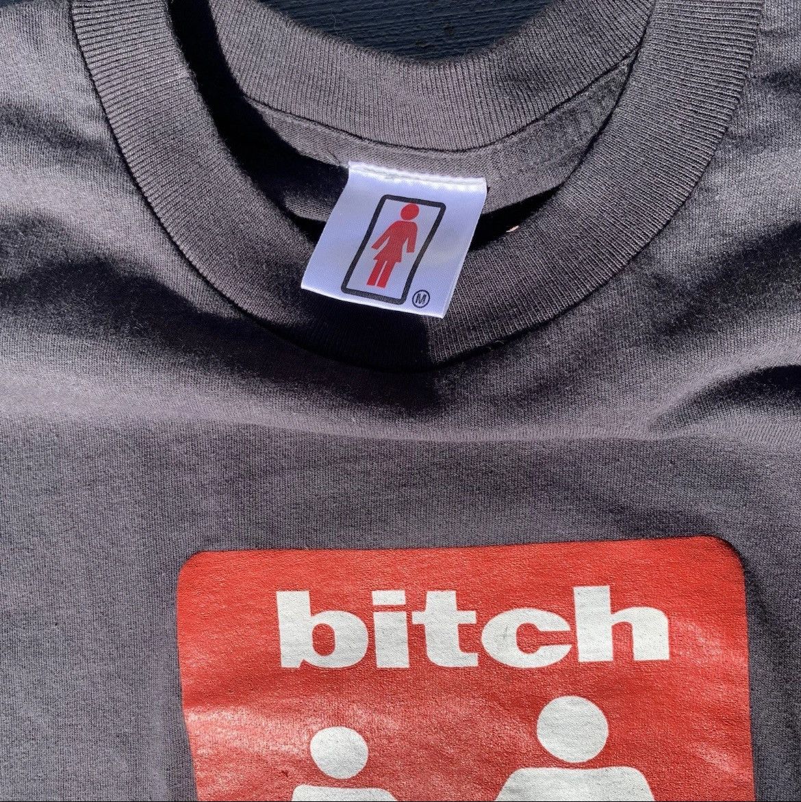 World Industries 90s Bitch Skateboards on Girl Skateboards Tag Size Medium Size US M / EU 48-50 / 2 - 3 Thumbnail