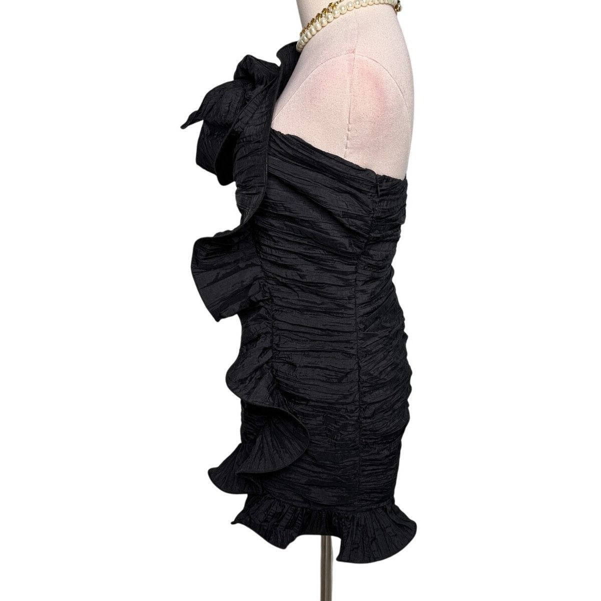LoveShackFancy LoveShackFancy ​Brenaya Ruffle Mini Dress black size 4 Size S / US 4 / IT 40 - 9 Thumbnail