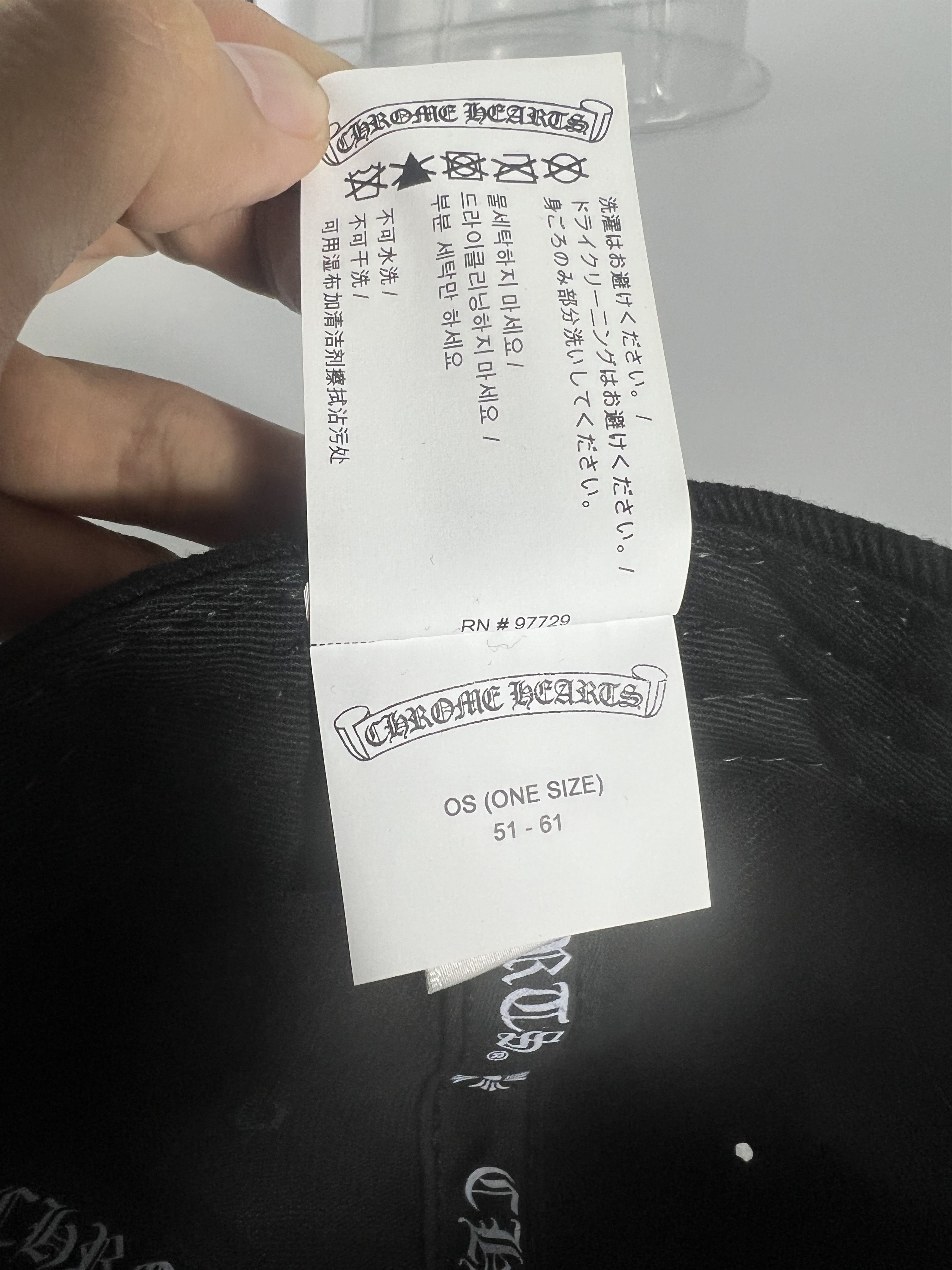 Chrome Hearts Chrome Hearts Black Cross Embroidery Snapback Hat USA Size ONE SIZE - 12 Thumbnail