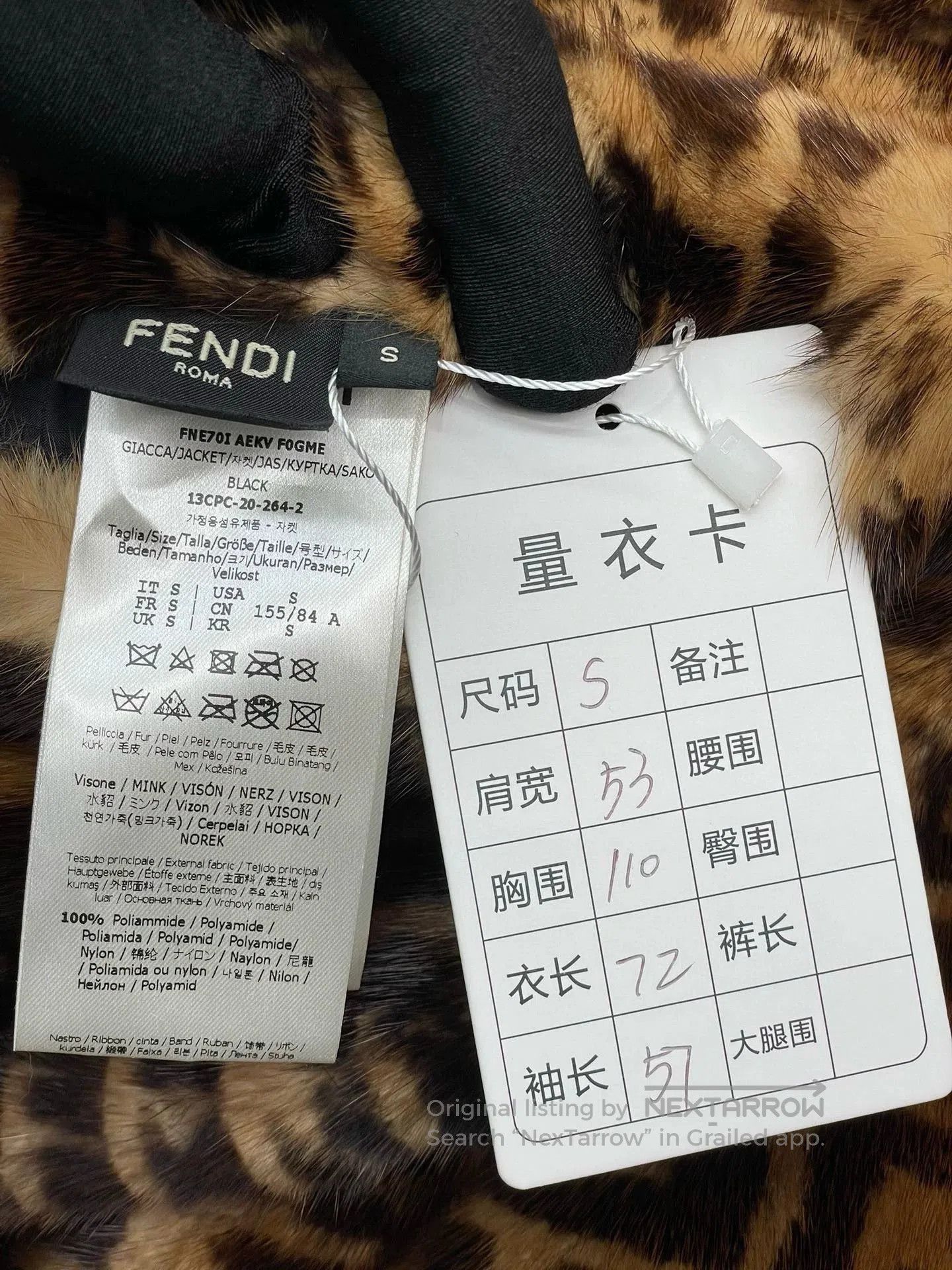 Fendi Fendi. Size US S / EU 44-46 / 1 - 8 Thumbnail