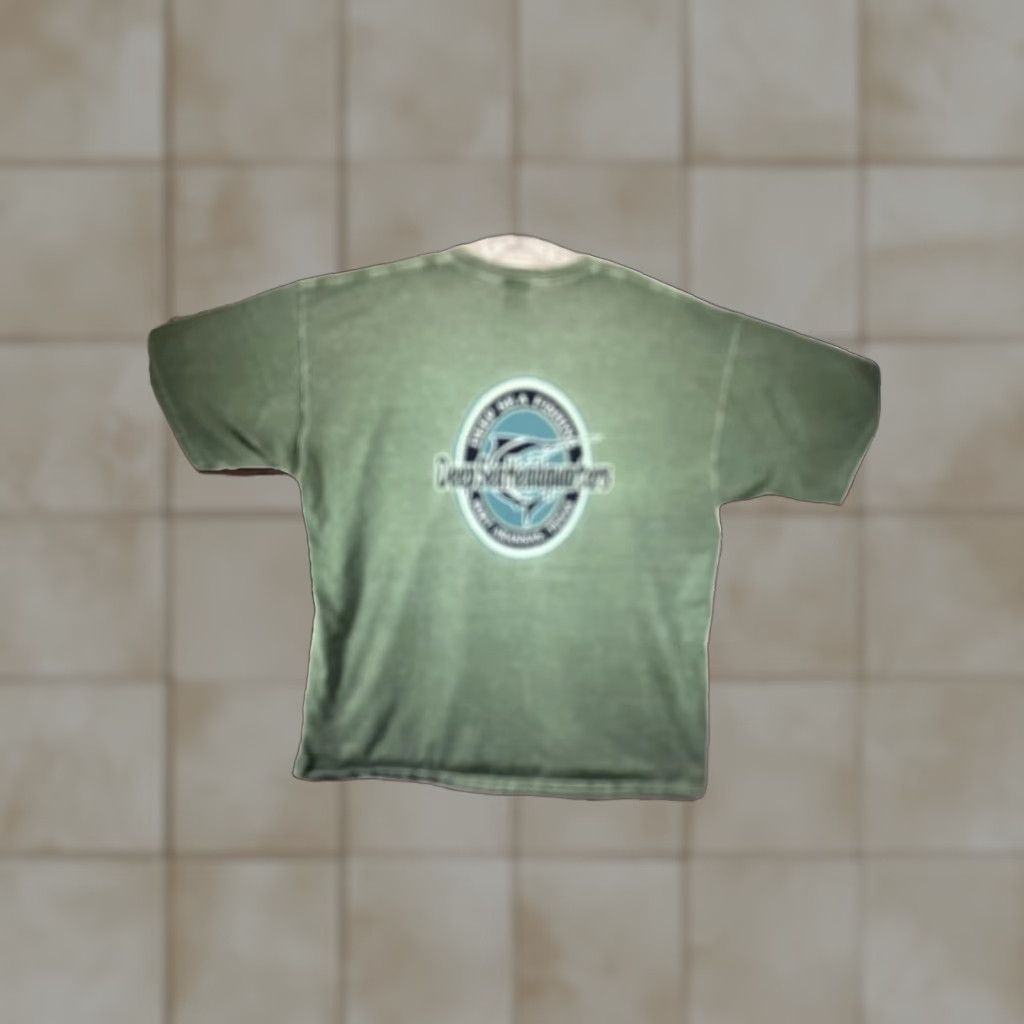 Vintage VINTAGE Yesterdays Deep Sea Fishing T-Shirt Men XL Short Sleeve Green 80s 90s Outdoors Retro Size US XL / EU 56 / 4 - 1 Thumbnail