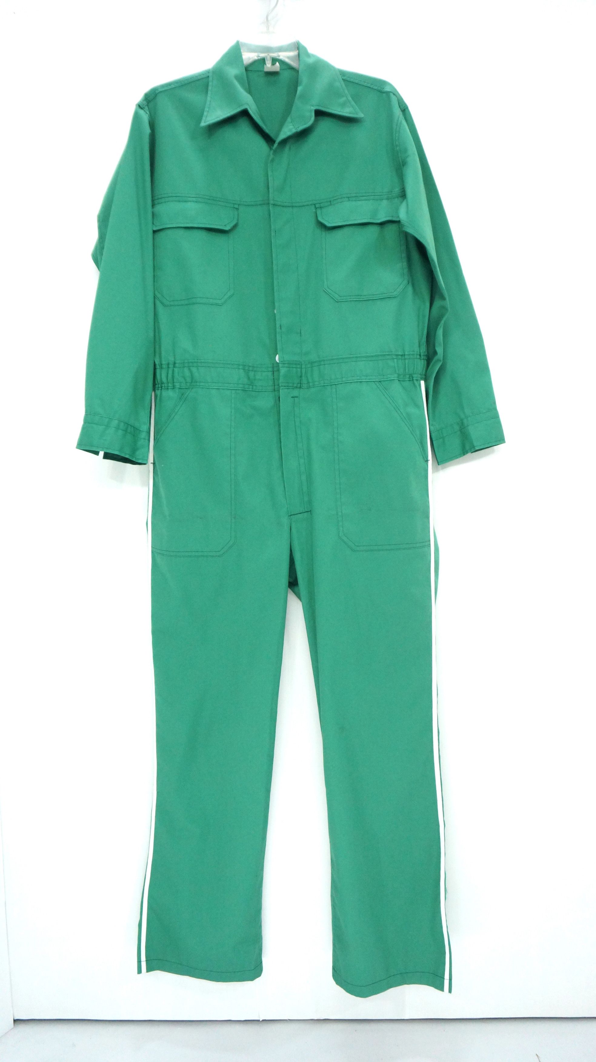 Japanese Brand Vintage MITSUBISHI MOTORS Uniform Coverall Size US 37 - 2 Thumbnail