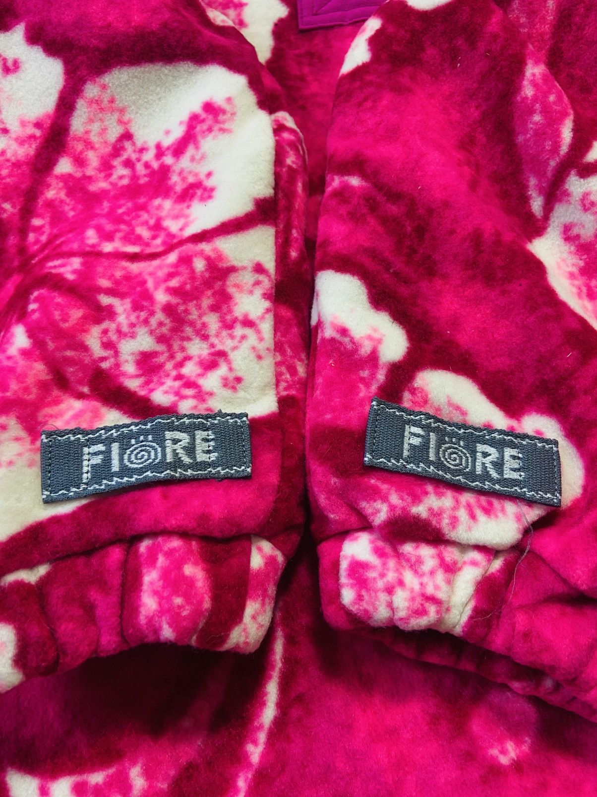 Japanese Brand Vintage Fiore Half Snap Button Fleece Size US L / EU 52-54 / 3 - 5 Thumbnail