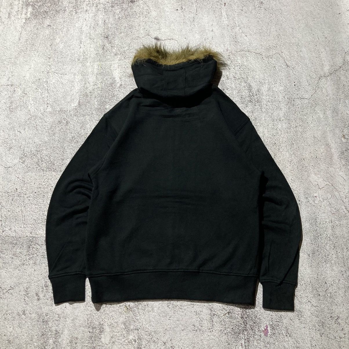 Japanese Brand 2000s Natural Born Stars Logo Fur Ziphoodie Black Punk Lgb Size US XL / EU 56 / 4 - 11 Thumbnail