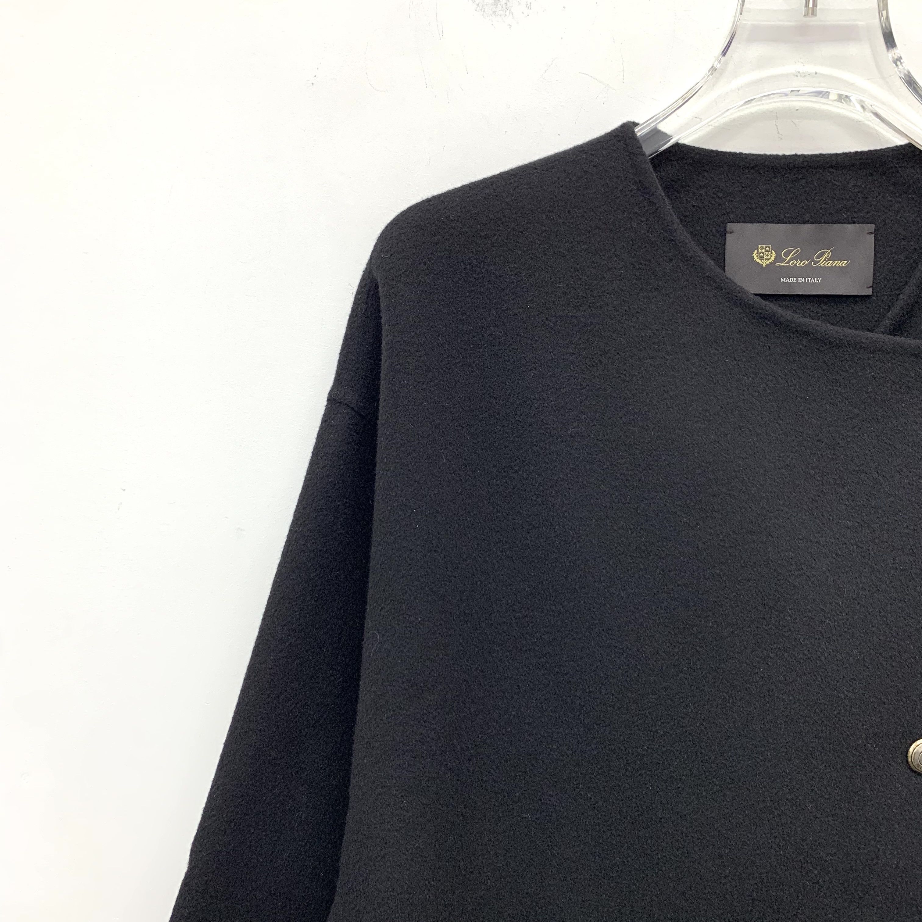 Loro Piana Loro Piana Cashmere Jacket Black (XS) Size XS / US 0-2 / IT 36-38 - 3 Thumbnail