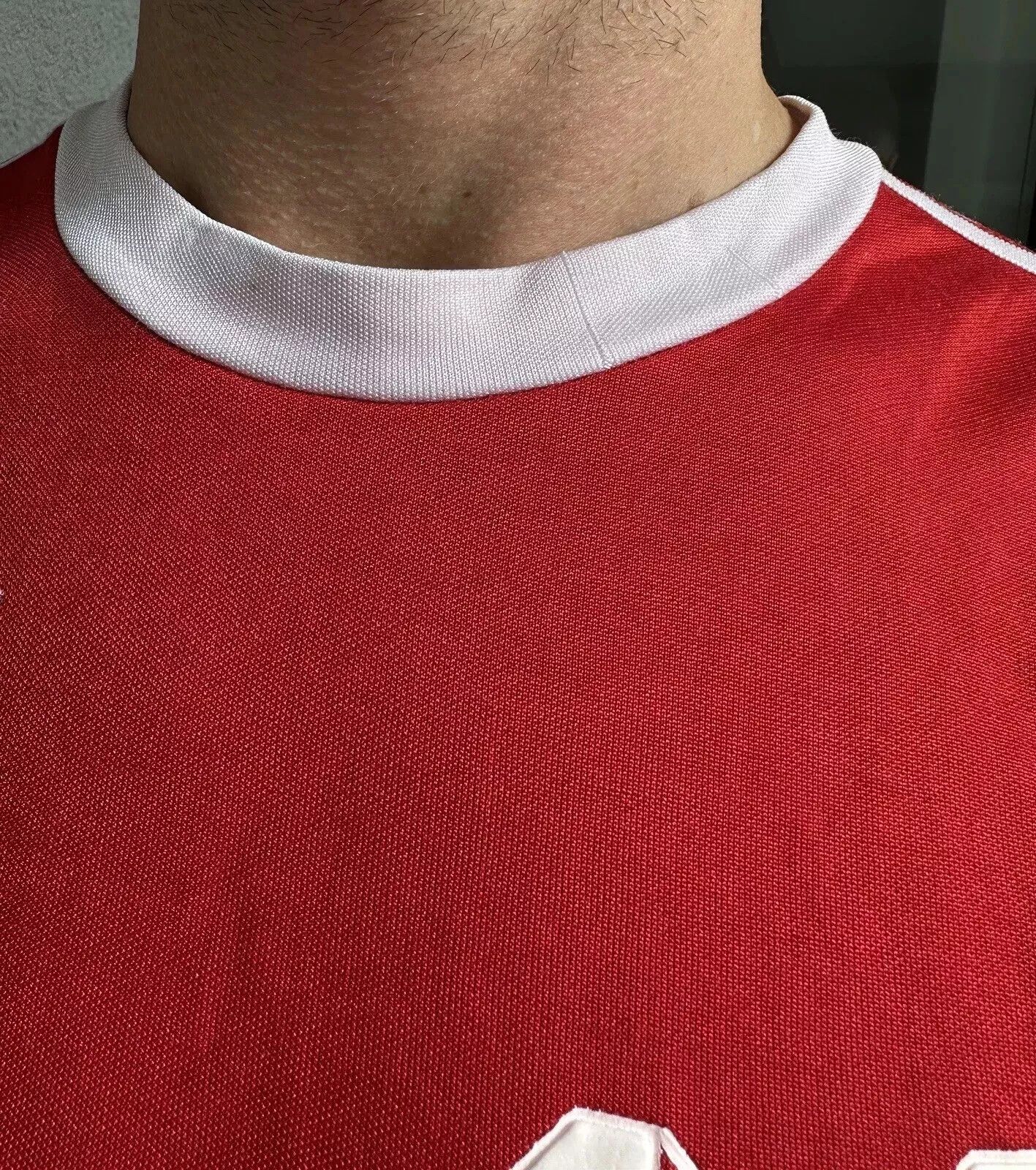 Adidas VINTAGE 1980s ADIDAS BAYERN TEMPLATE SHIRT SOCCER GERMANY Size US M / EU 48-50 / 2 - 8 Thumbnail