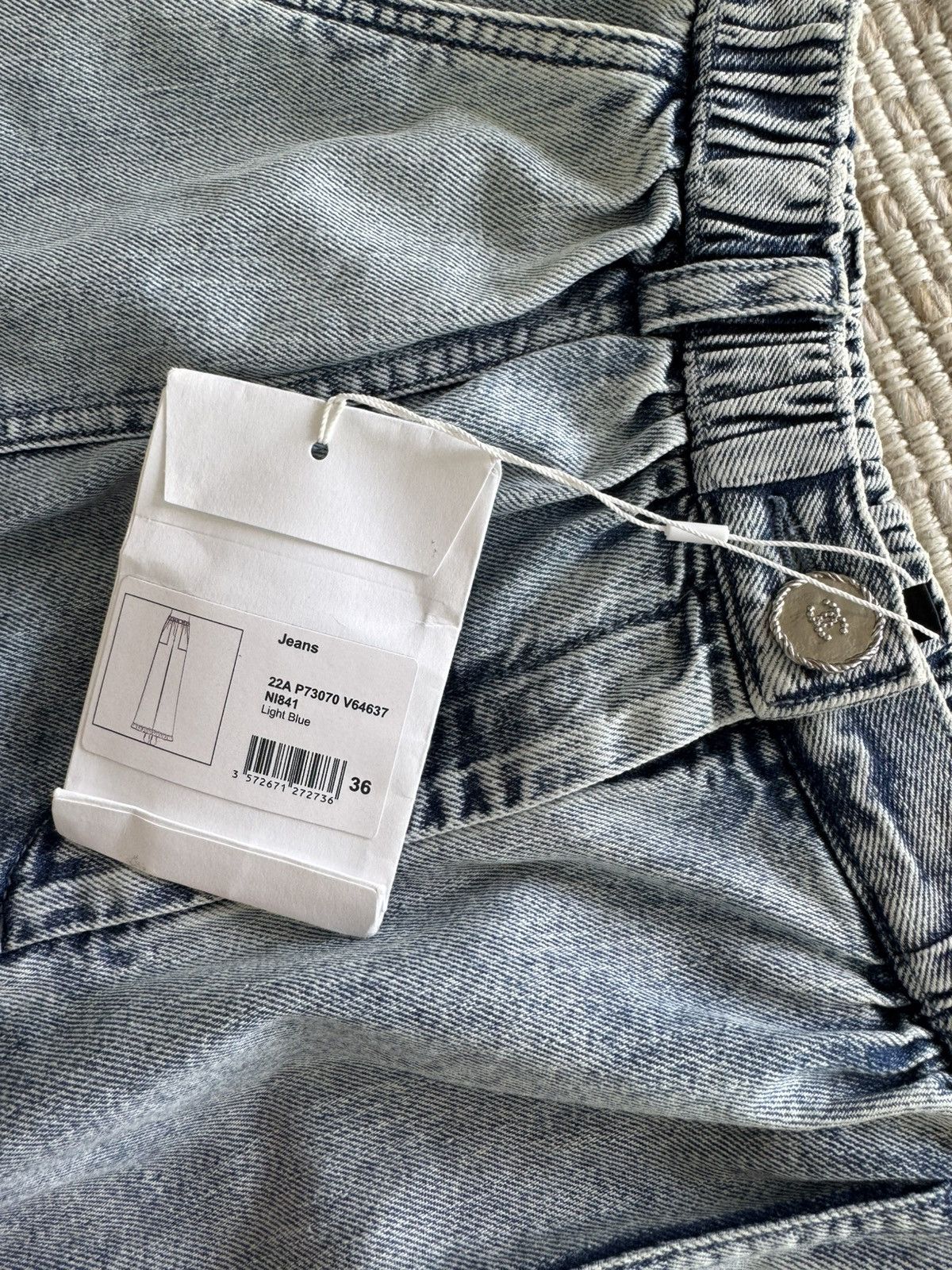 Chanel chanel jeans szie 36 Size 26" / US 2 / IT 38 - 7 Thumbnail