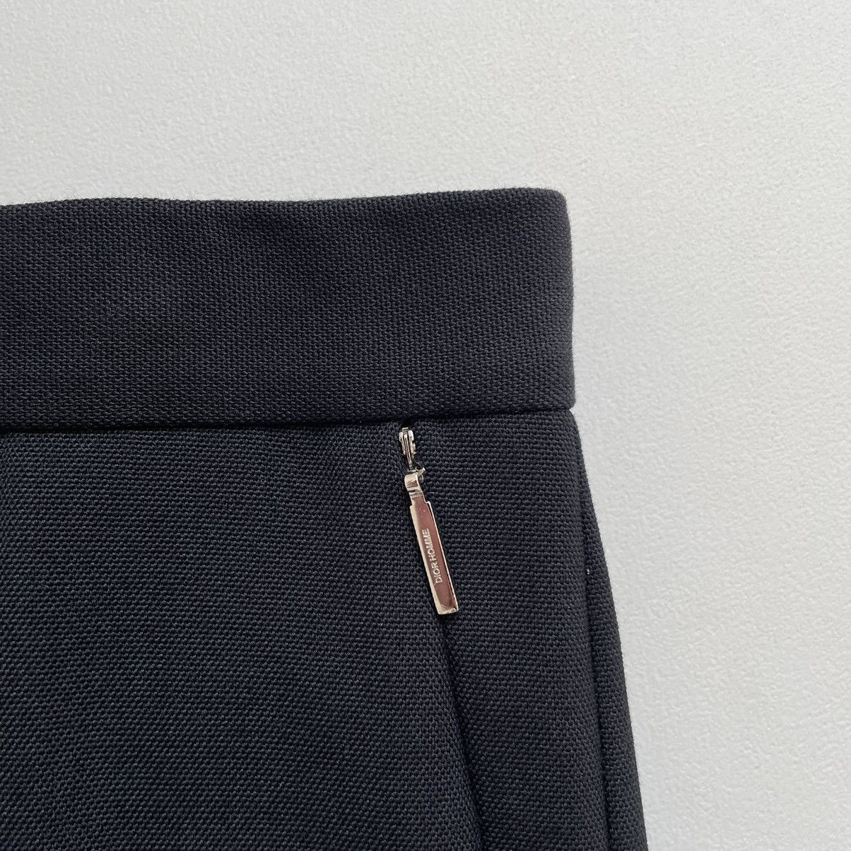 Dior Black Wool Zip Pocket Trousers Size US 34 / EU 50 - 9 Thumbnail
