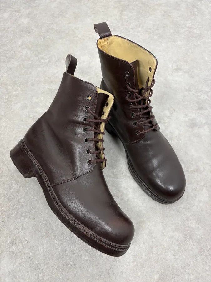 Jil Sander Jil Sander Brown Classy Leather Boots Size US 9 / EU 42 - 5 Thumbnail