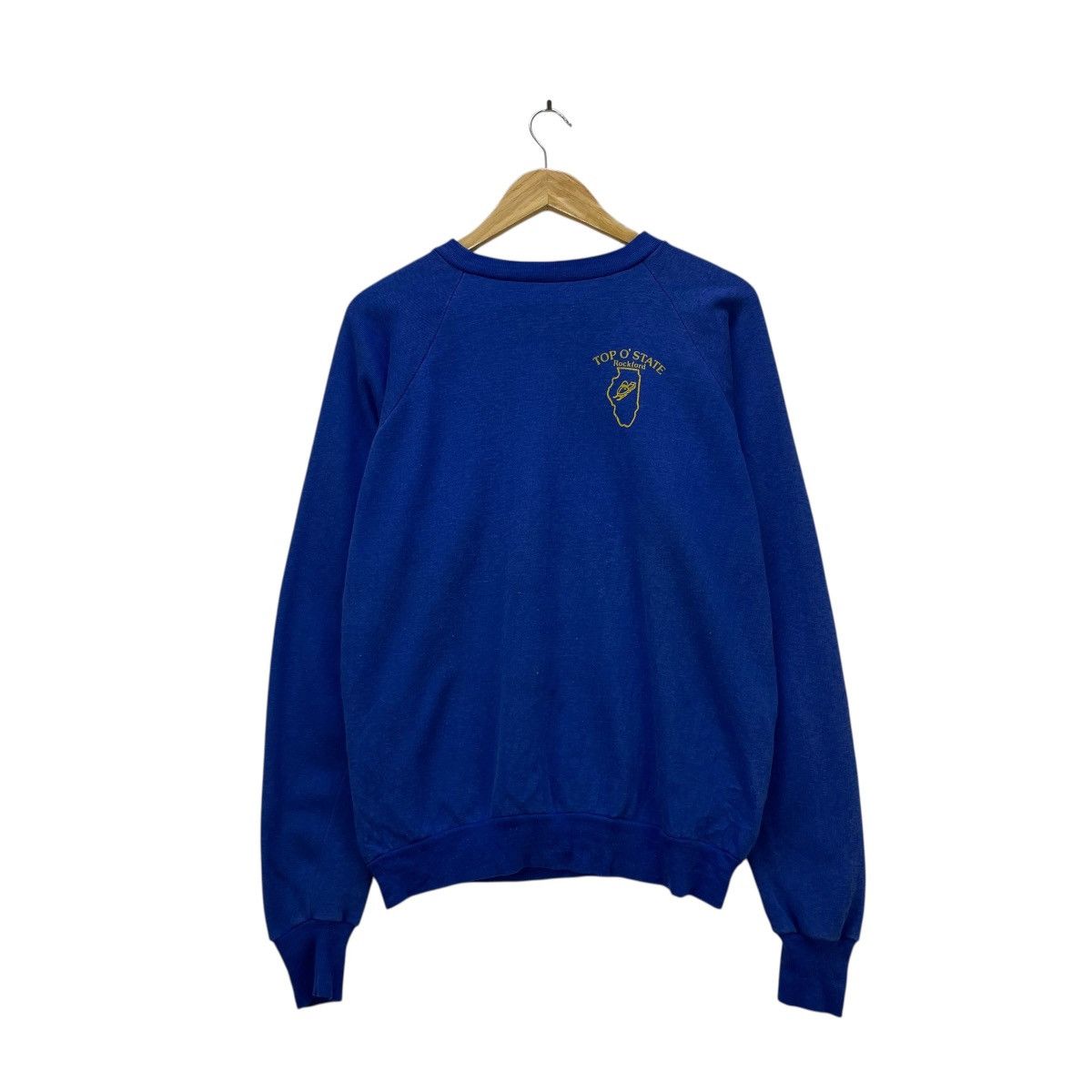 Vintage 💥Vintage 80s Top O State Rockford Sweatshirt Size US M / EU 48-50 / 2 - 1 Thumbnail