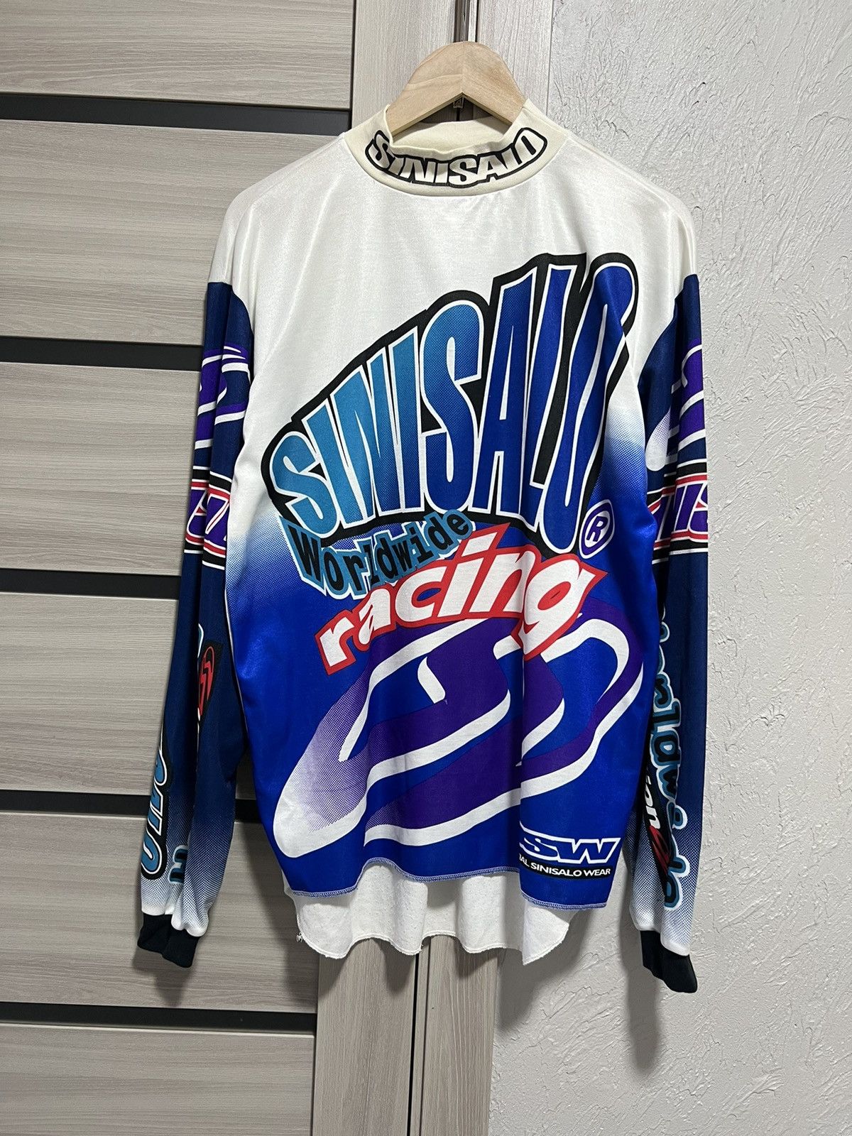 Sports Specialties Vintage 90s Sinisalo Jersey Racing Motocross Racewear Size US XL / EU 56 / 4 - 1 Thumbnail