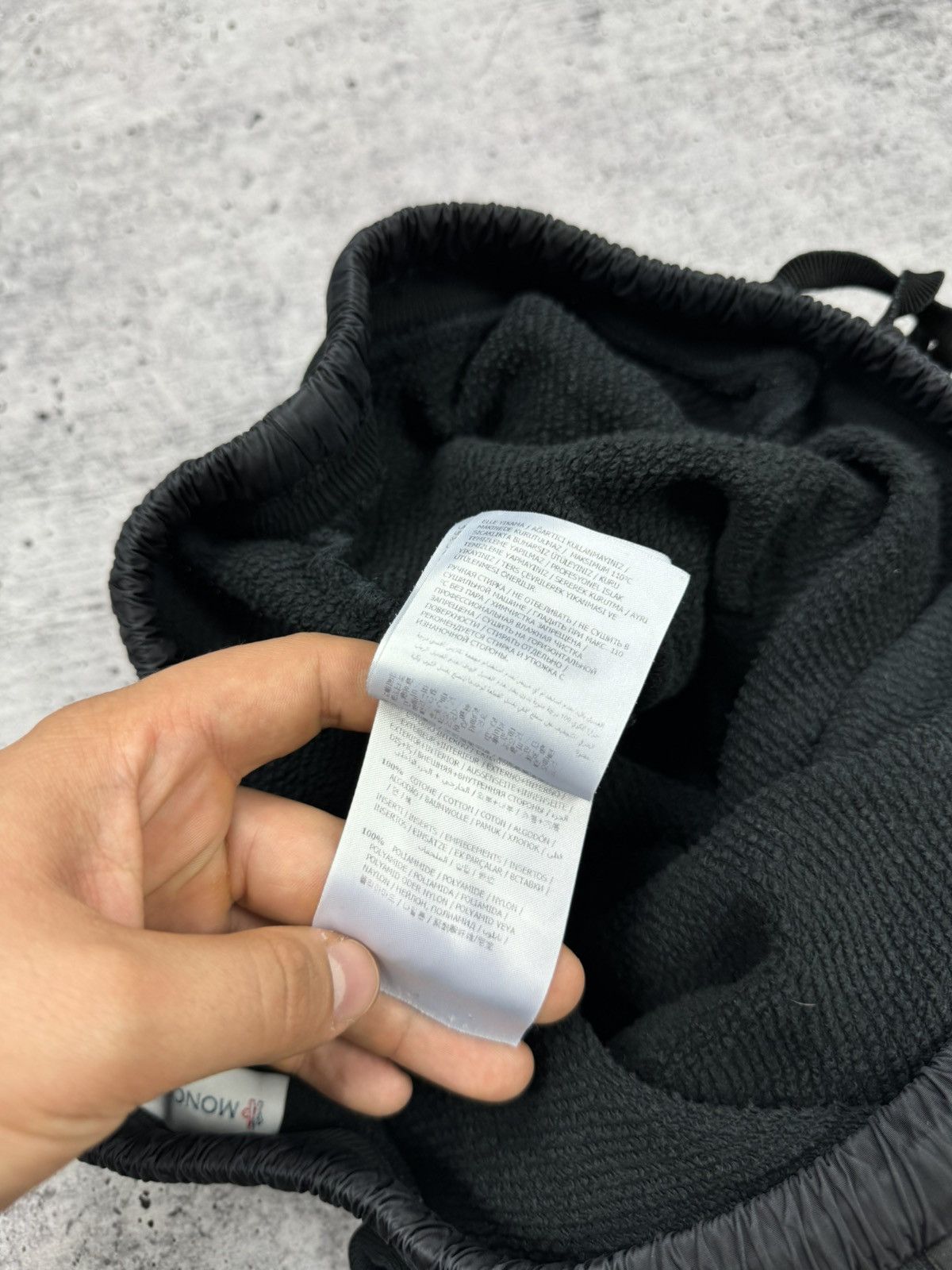 Designer × Moncler Vintage Moncler 90s Y2K Style Black Classic Sweatpants Pants Size 28" / US 6 / IT 42 - 15 Thumbnail