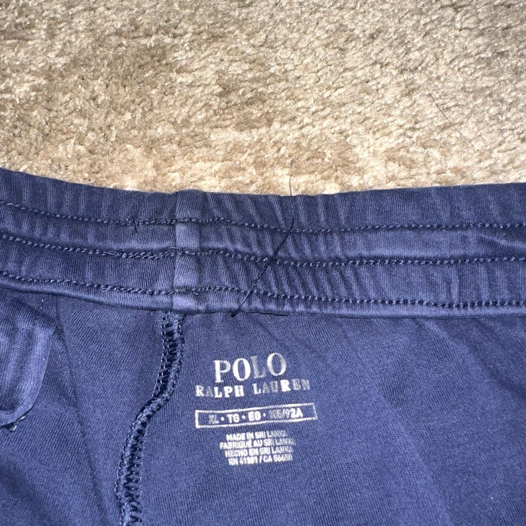 Polo Ralph Lauren Polo Ralph Lauren Sweatpants Mens XL Striped Blue Size US XL / EU 56 / 4 - 3 Thumbnail