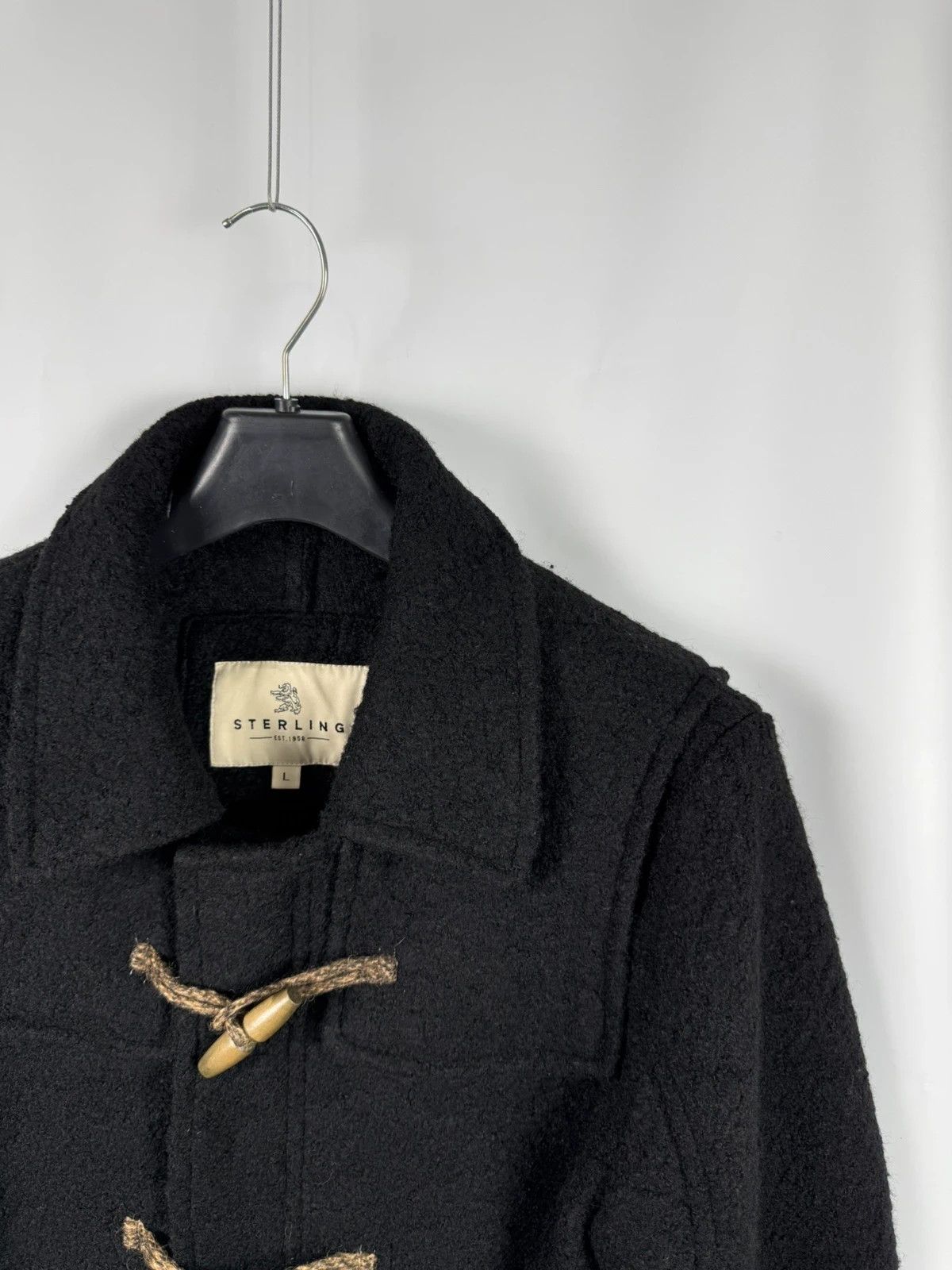 Other Sterling Est. 1958 Wool Duffle Coat Collared Men size L Size US L / EU 52-54 / 3 - 3 Thumbnail
