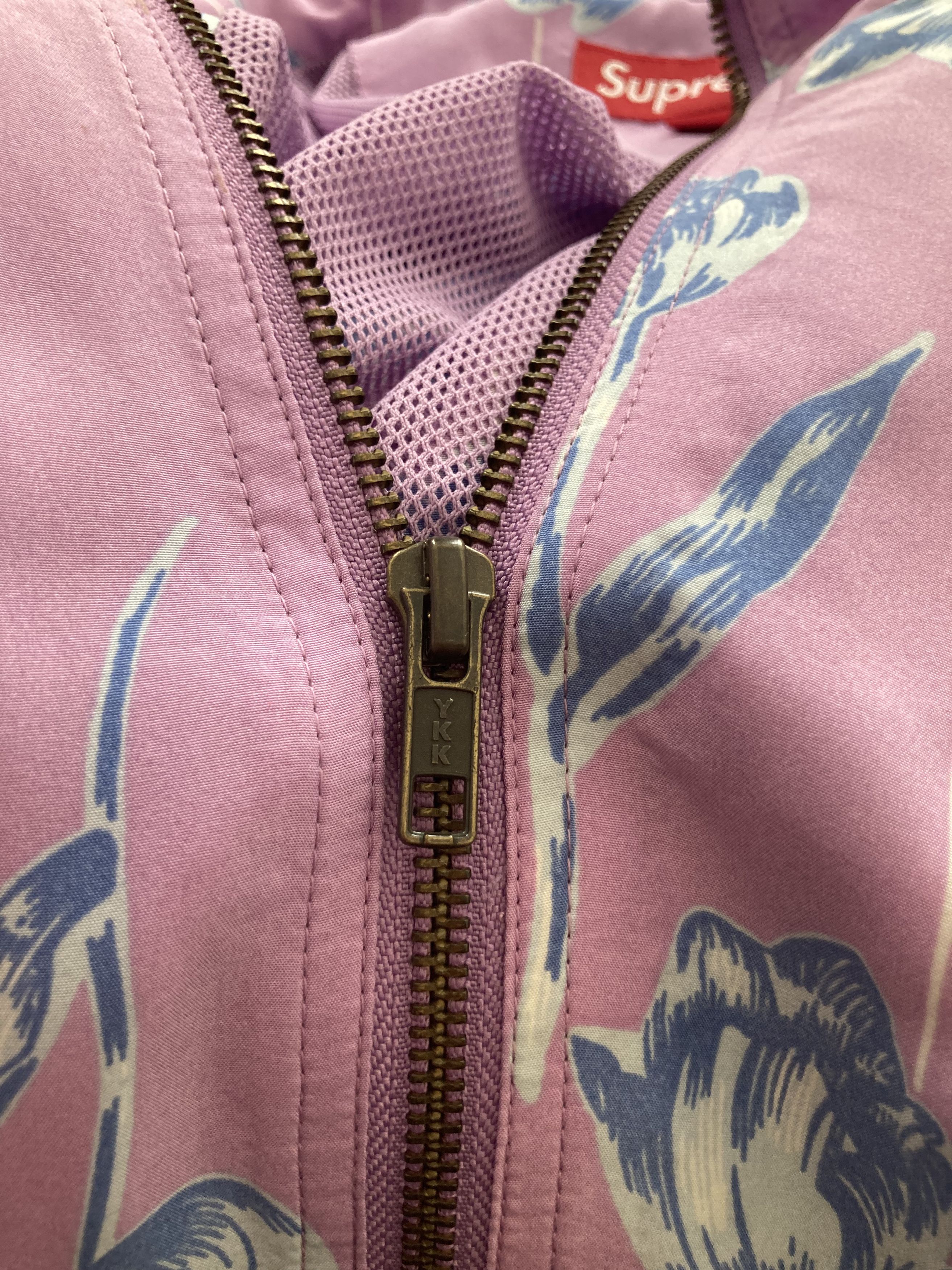 Supreme Supreme Floral Silk Track Jacket SS2019 Roses Pink Size US M / EU 48-50 / 2 - 4 Thumbnail