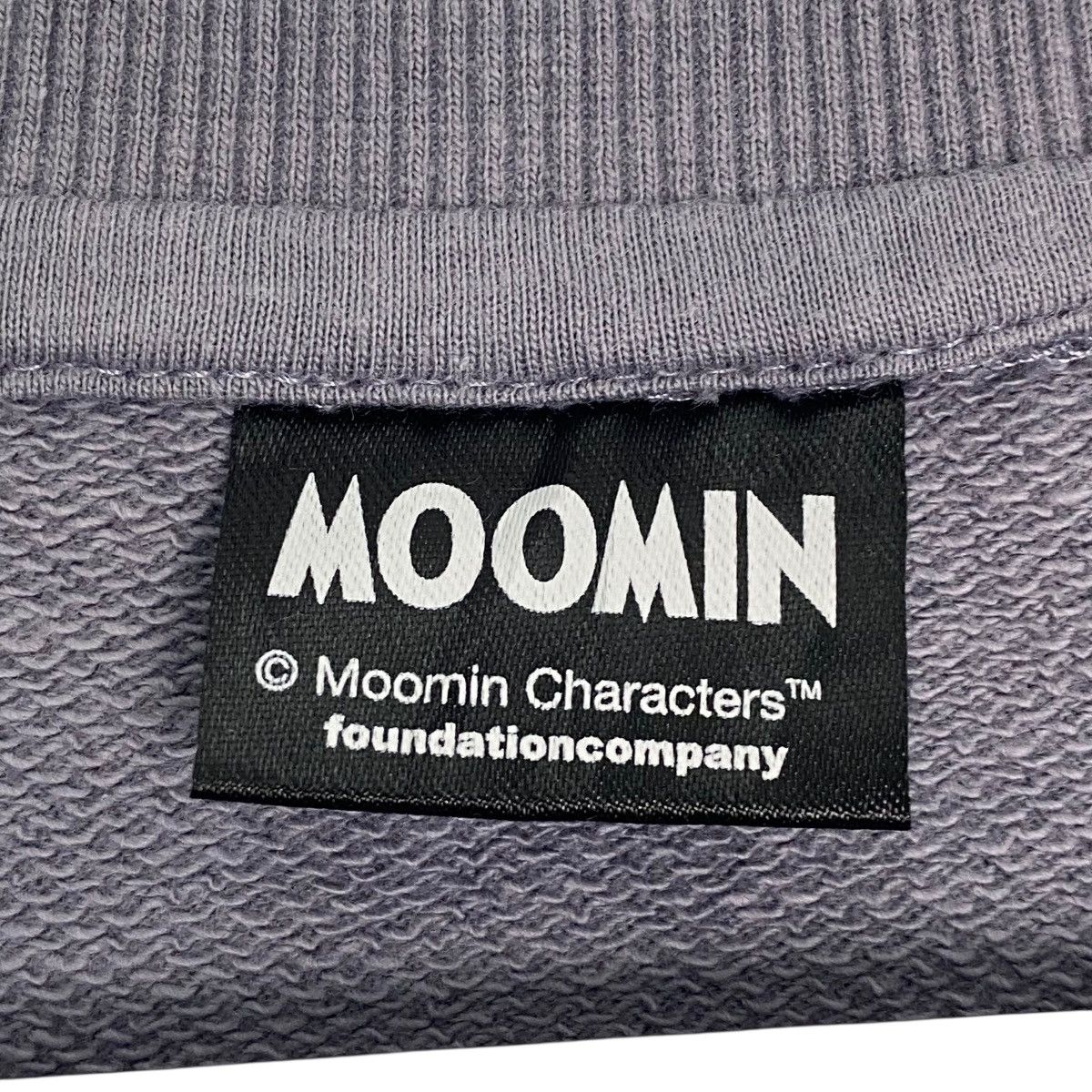 Vintage Vintage Moomin Sweatshirt Crewneck Big Logo Purple Size M Size US M / EU 48-50 / 2 - 7 Thumbnail