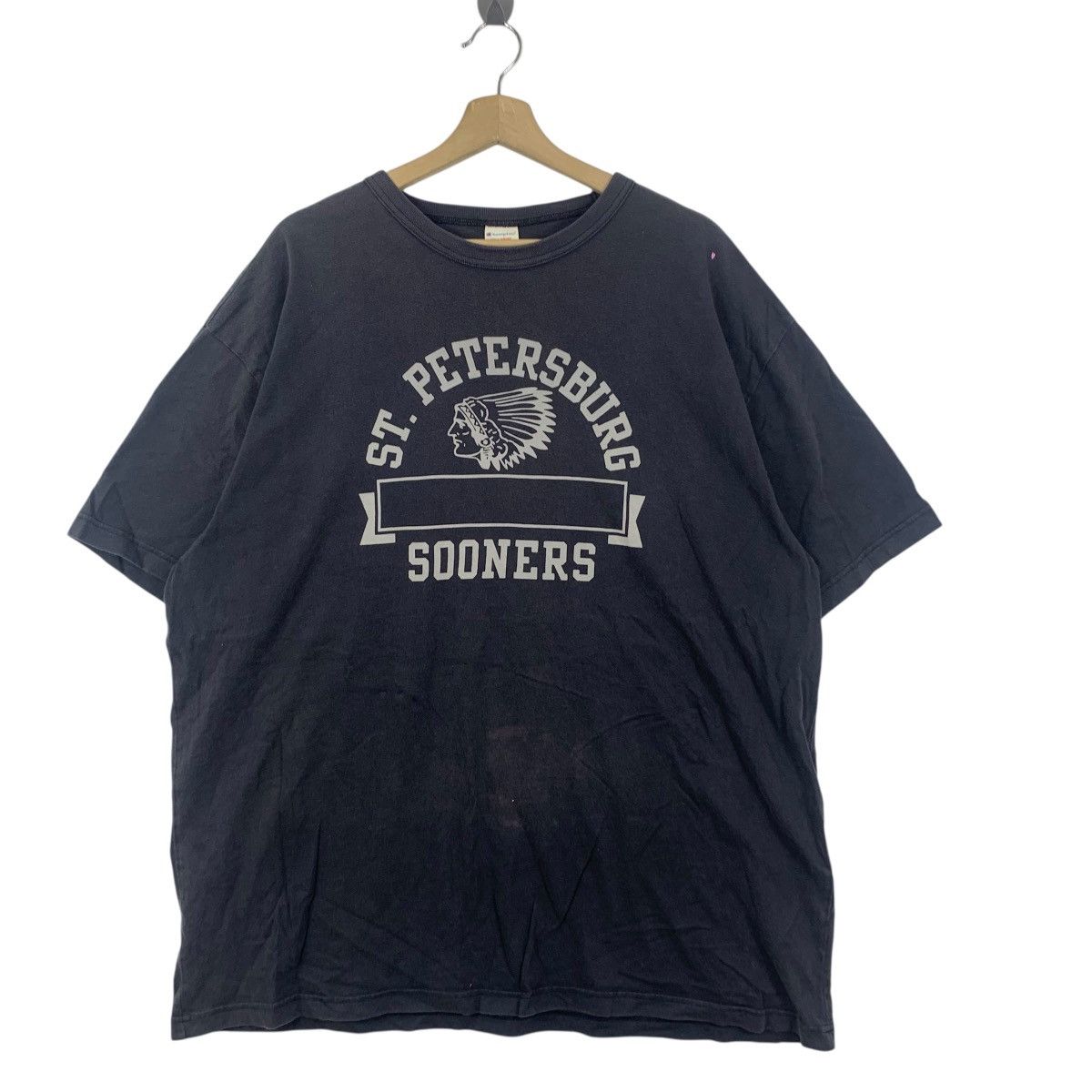 Champion CHAMPION ST. PETERSBURG SOONERS Baggy Tee Shirt Top Size US XXL / EU 58 / 5 - 4 Thumbnail