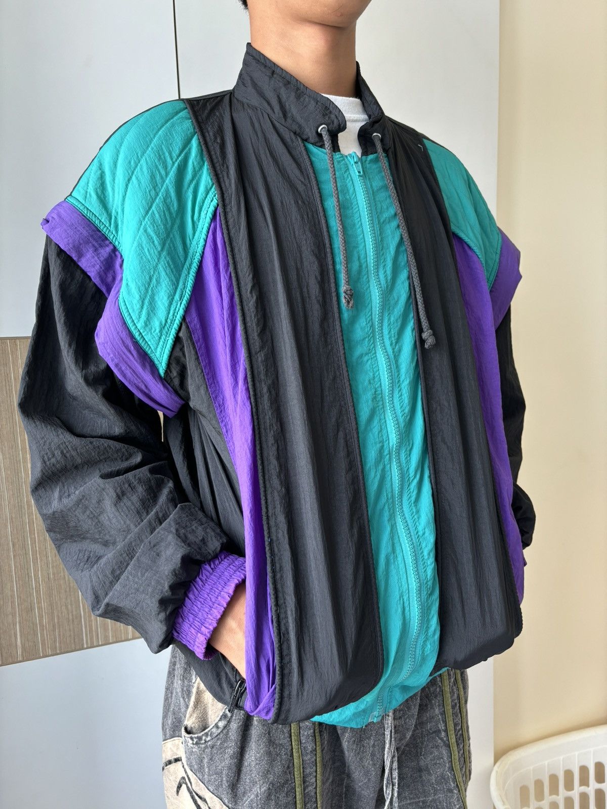 Vintage Vintage 'Zakko Trilon super' Windbreaker Jacket Size US M / EU 48-50 / 2 - 2 Thumbnail