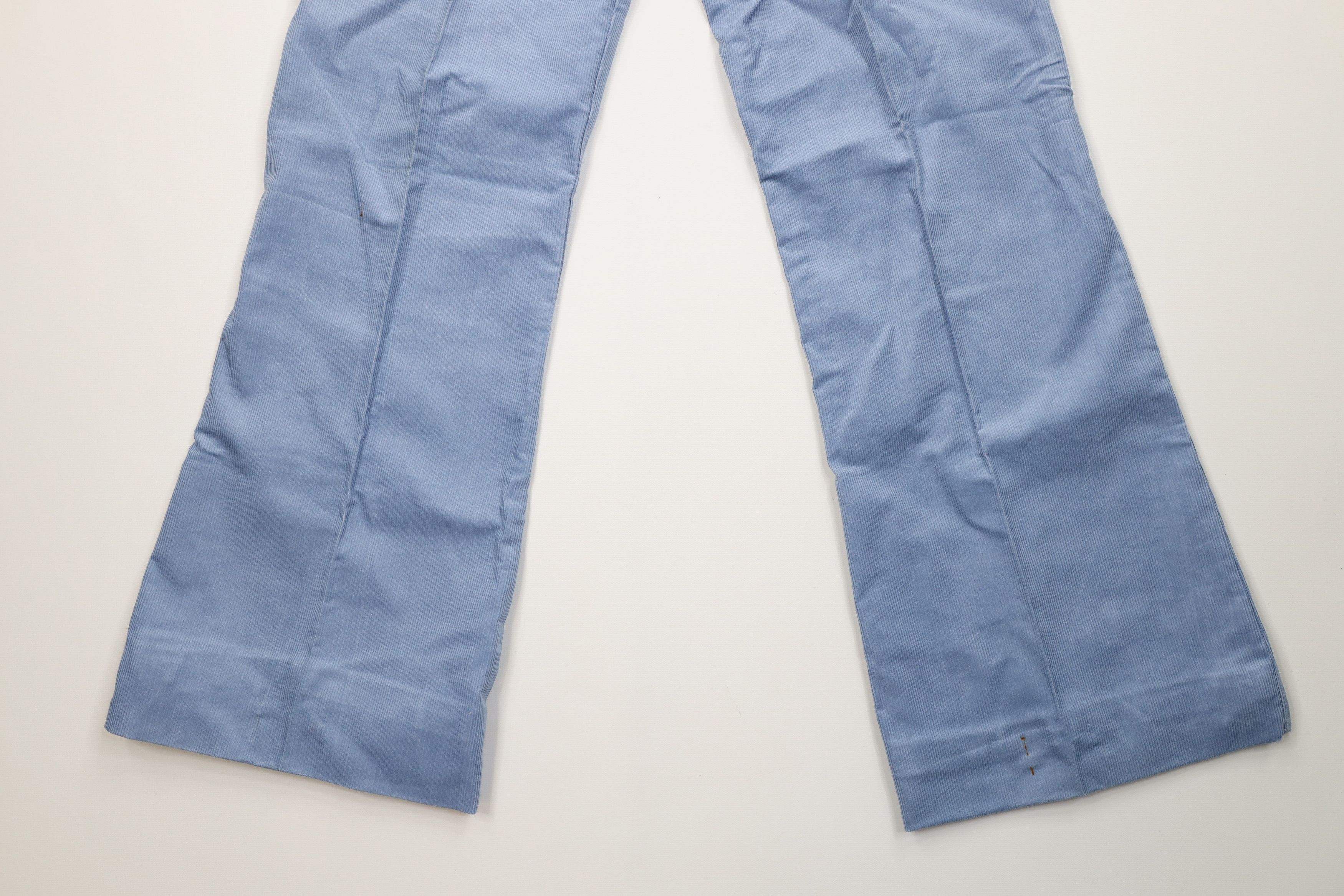 Sundek Vintage 70s Sundek Corduroy Bell Bottoms Pants Blue USA Size US 32 / EU 48 - 13 Thumbnail