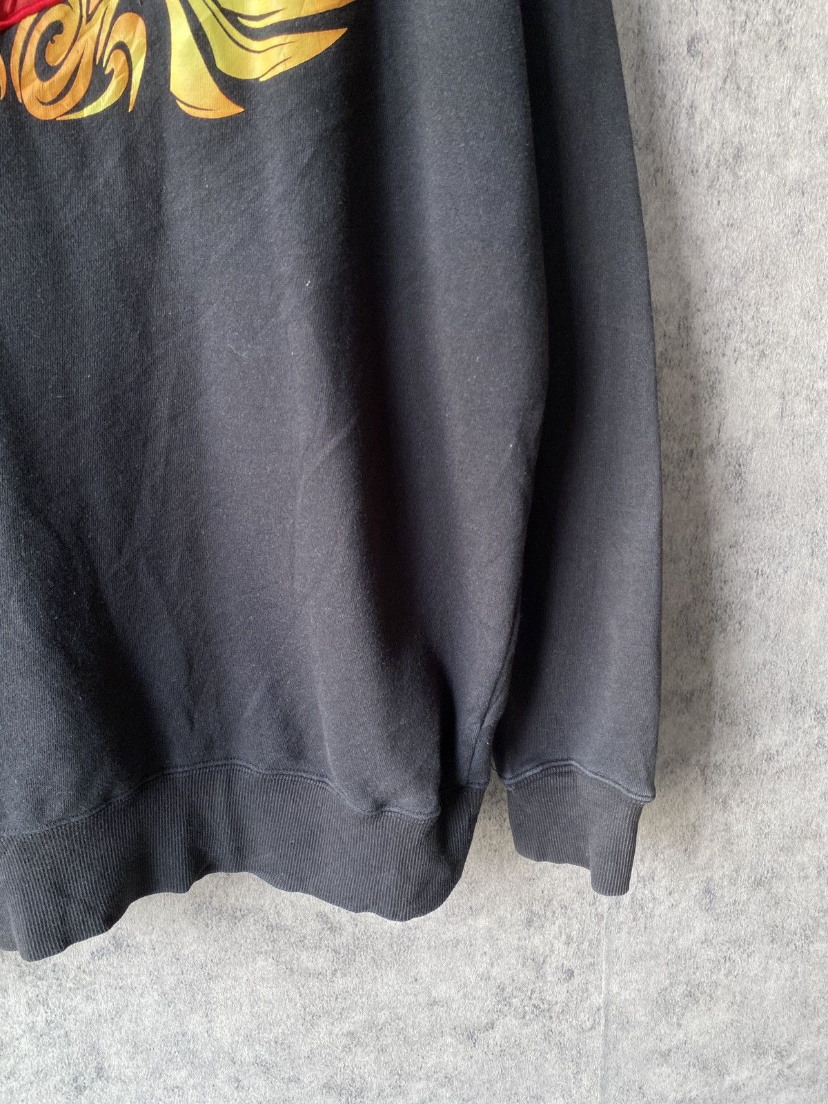 Santa Cruz Skateboards Vintage Piko Surf Skateboard Black Faded Hoodie Size US L / EU 52-54 / 3 - 11 Thumbnail