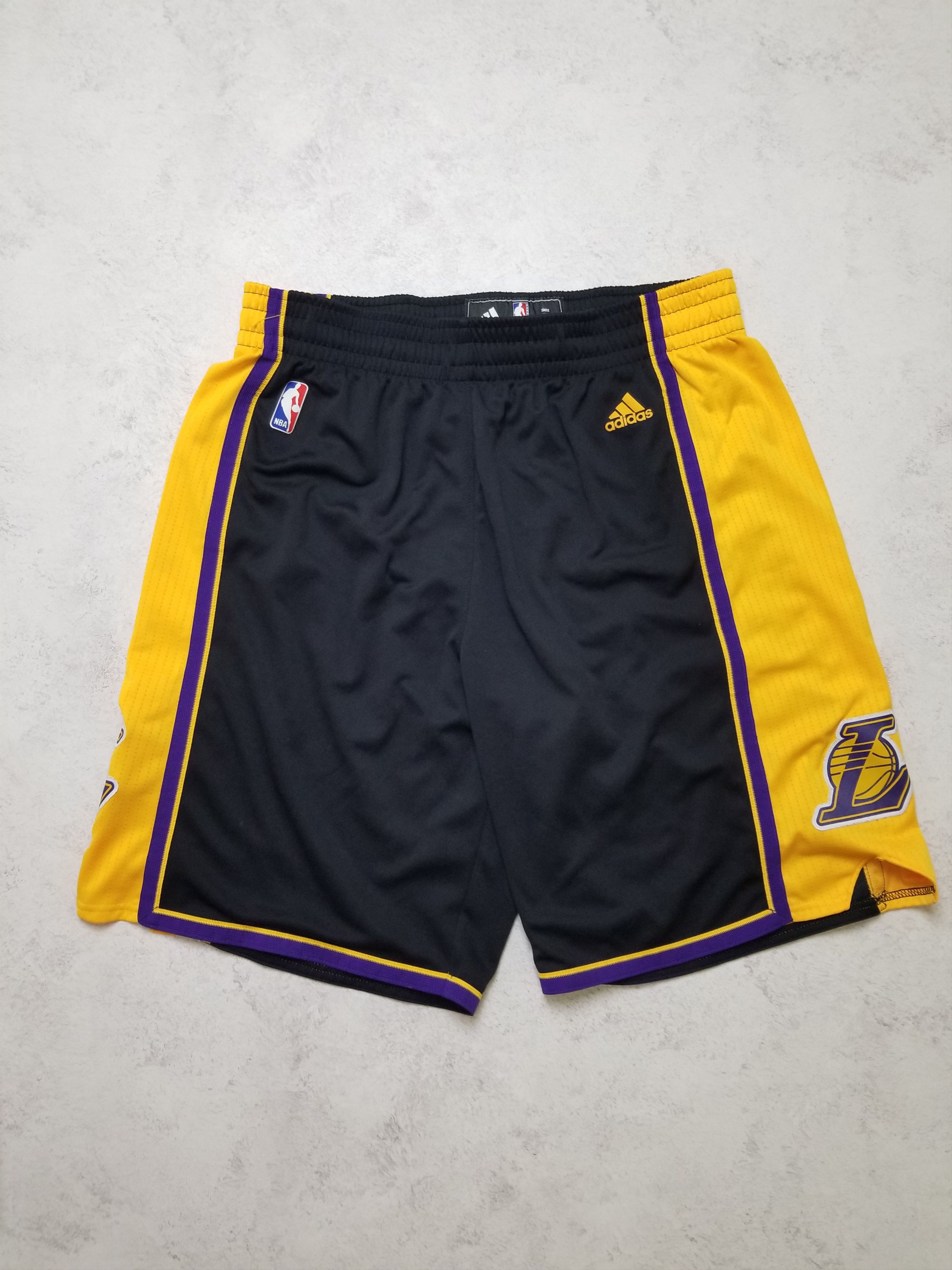 Adidas Hollywood Nights Los Angeles Lakers Black Shorts Size XL Size US 36 / EU 52 - 1 Thumbnail