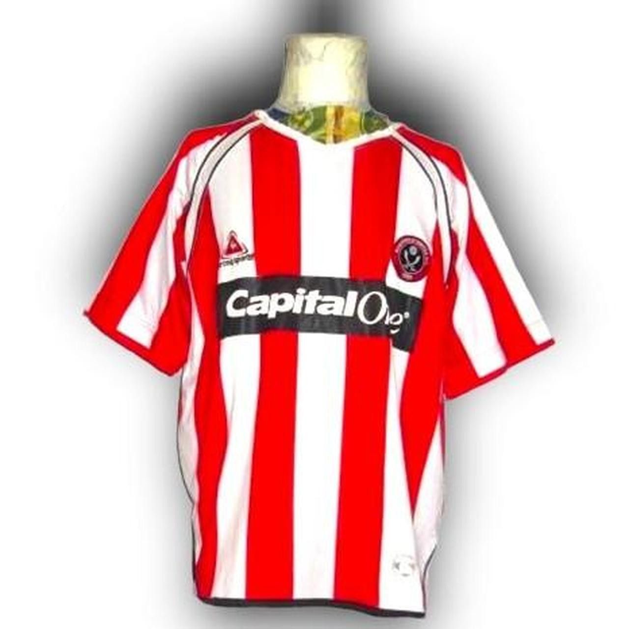 Le Coq Sportif Sheffield United England 2006 2007 Home shirt jersey Size US XL / EU 56 / 4 - 1 Thumbnail