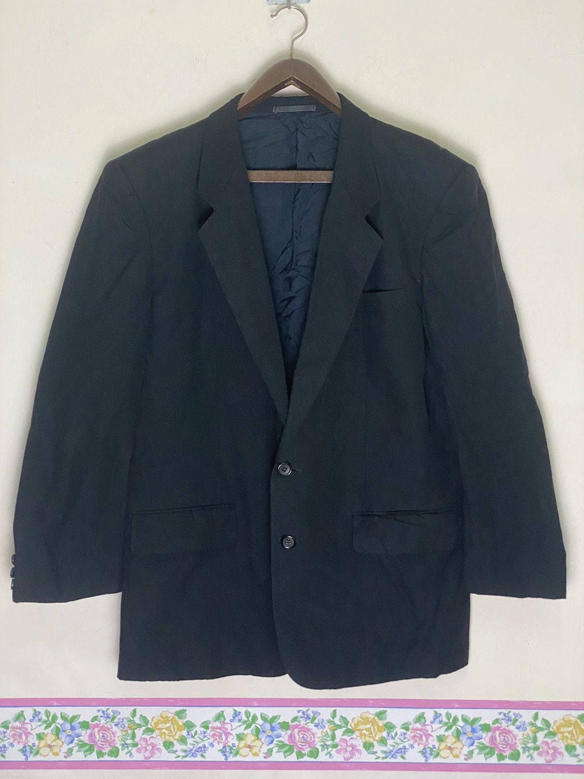 Comme des Garcons Homme AD 1988 COMME DES GARCON WOOL BLAZER CLASSIC JACKET Size US L / EU 52-54 / 3 - 3 Thumbnail