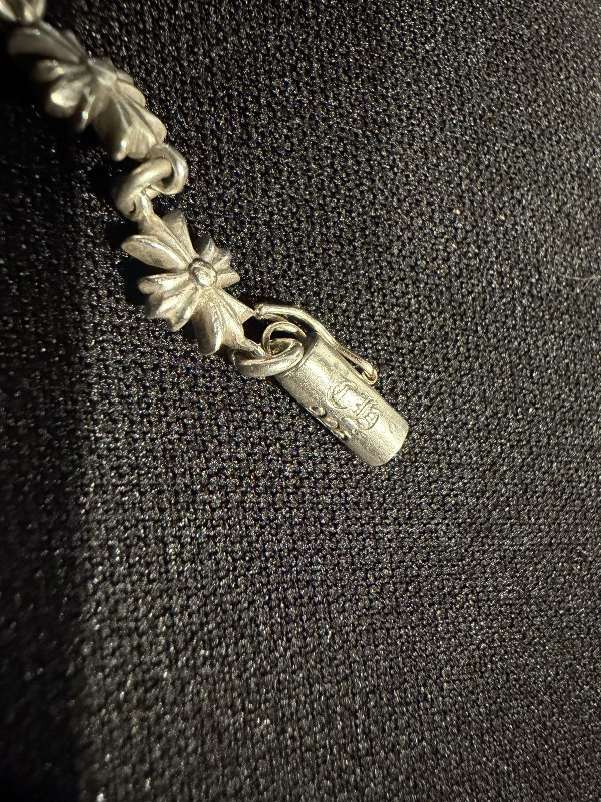 Chrome Hearts Chrome Hearts Tiny E Bracelet in Silver - 12 Links Size ONE SIZE - 16 Thumbnail