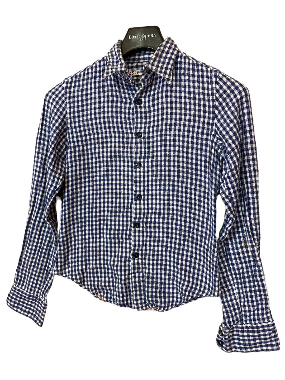 45rpm 45rpm shirt button ups longsleeve box check Size US S / EU 44-46 / 1 - 3 Thumbnail