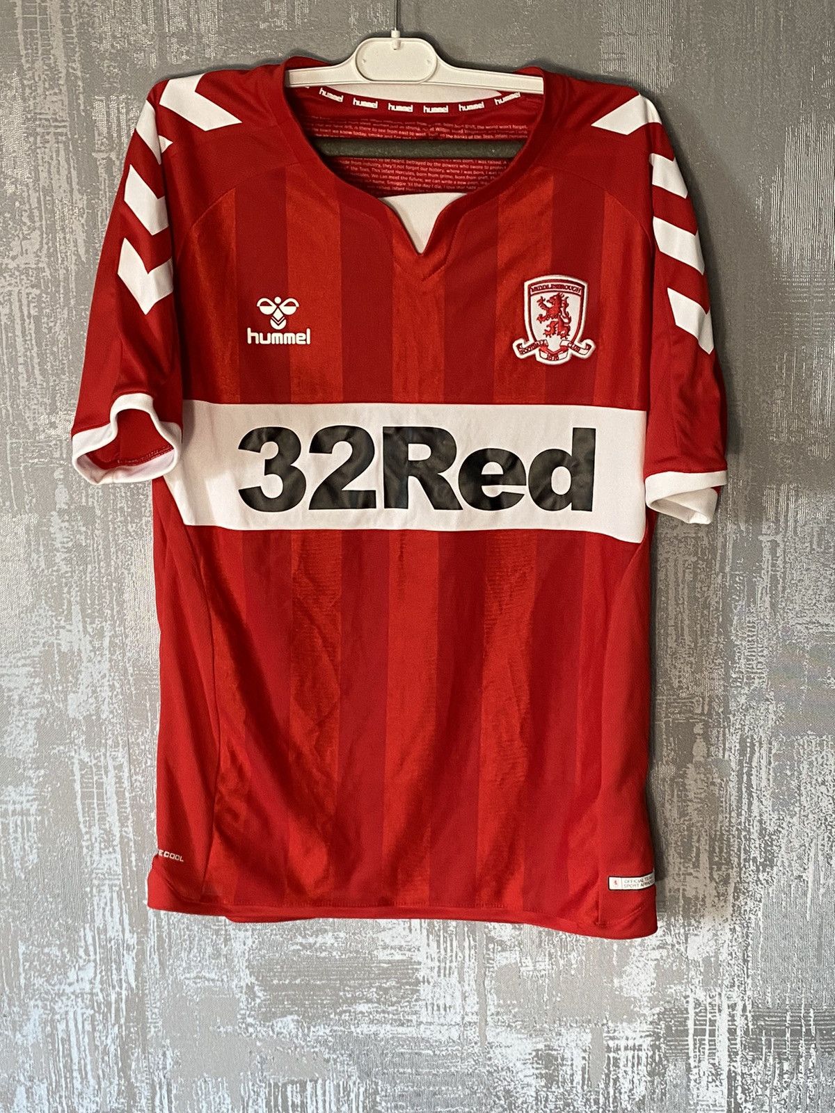 Hummel Vintage Hummel Middlesbrough Soccer Jersey Size US M / EU 48-50 / 2 - 1 Thumbnail