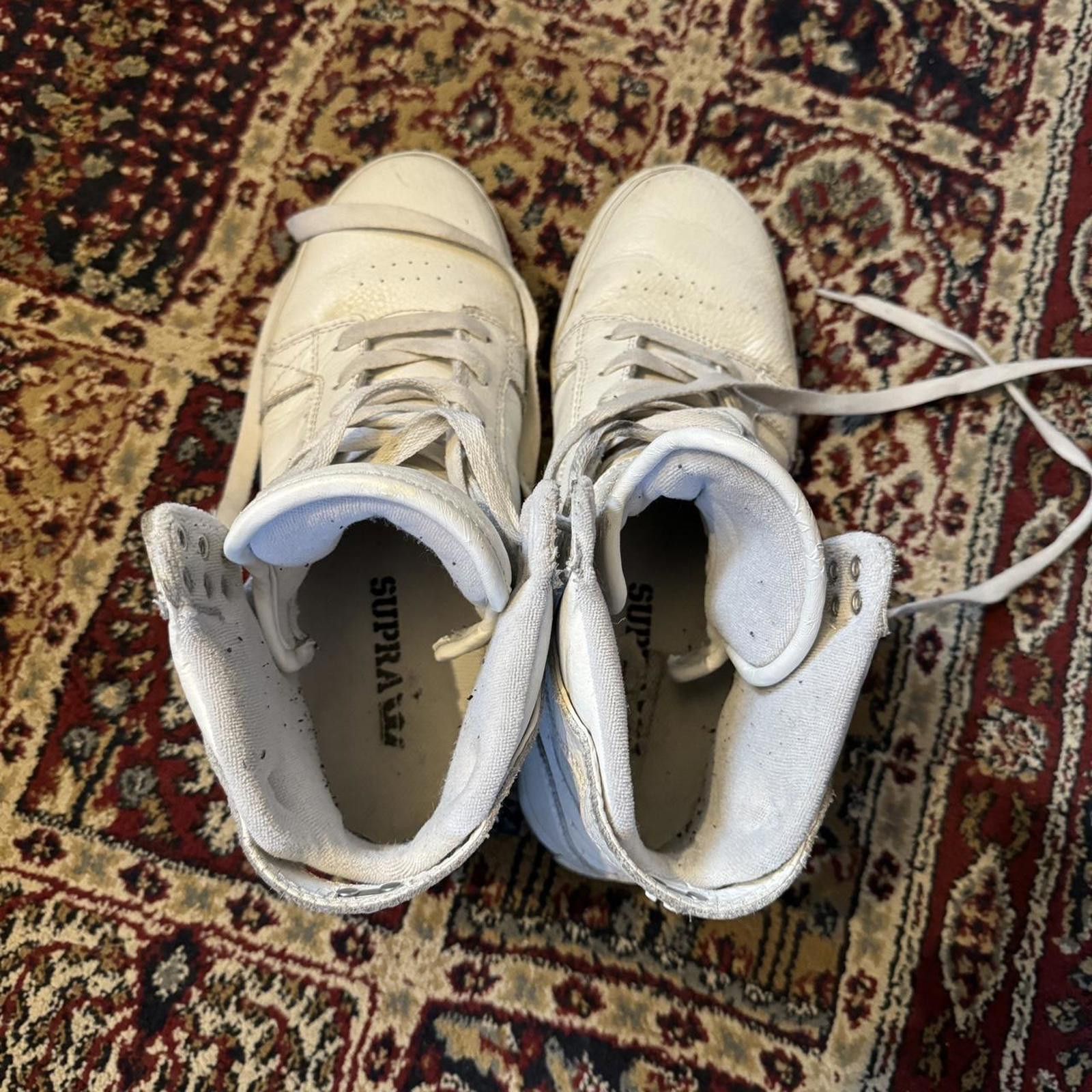 Supra All white chad muska supra’s Size US 11 / EU 44 - 7 Thumbnail