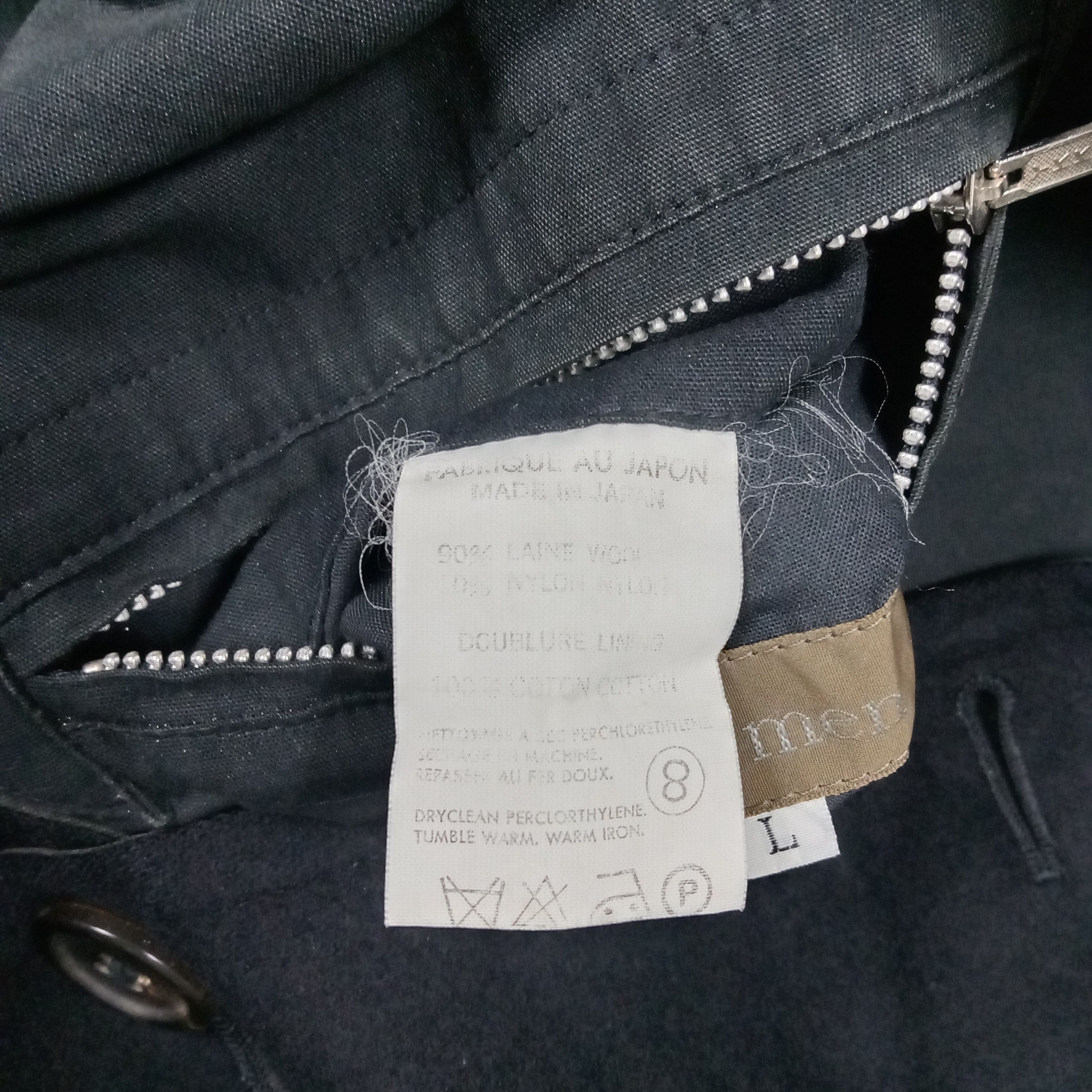 Vintage Ys For Men Yohji Yamamoto Reversible Style Coat Jacket Size US L / EU 52-54 / 3 - 7 Thumbnail