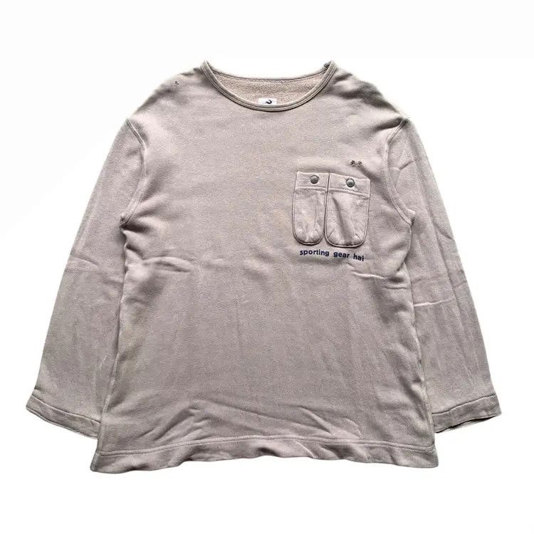Issey Miyake Vintage Hai Sporting Gear Issey Miyake Pocket Sweatshirts Size US M / EU 48-50 / 2 - 1 Thumbnail