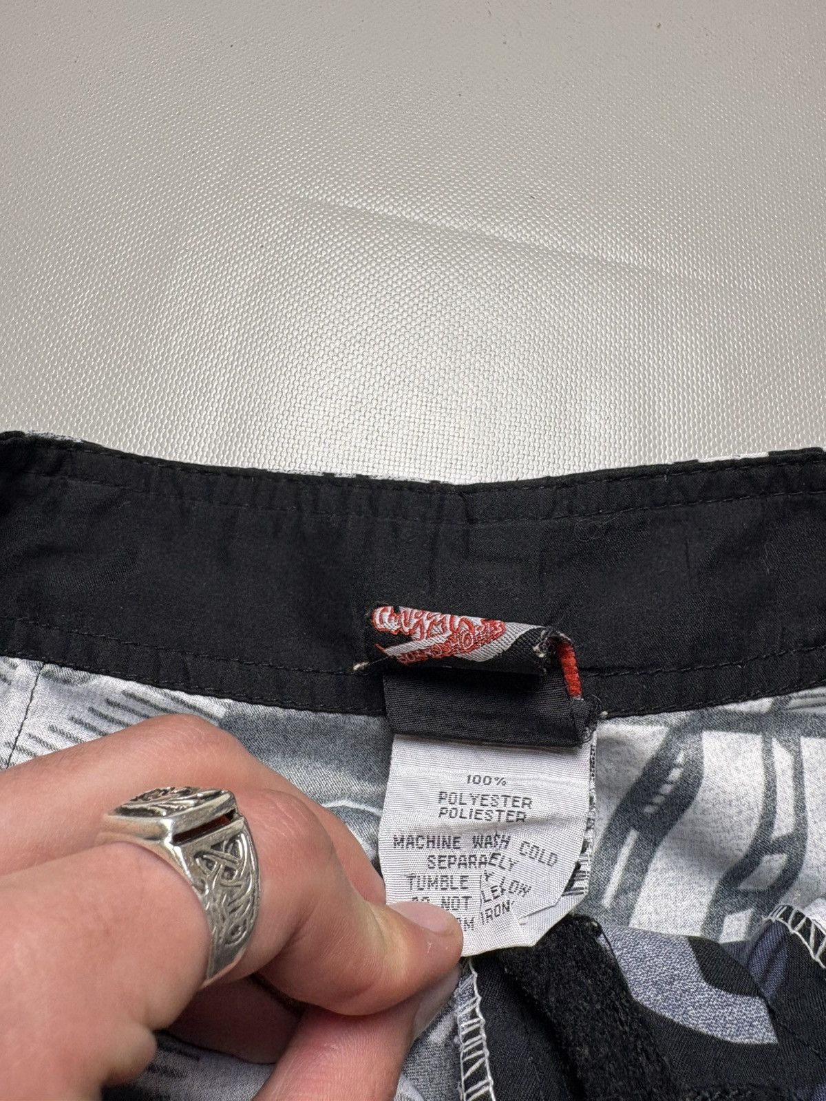 Quiksilver Vintage Quiksilver Monogram Swiming Shorts Size US 30 / EU 46 - 4 Thumbnail