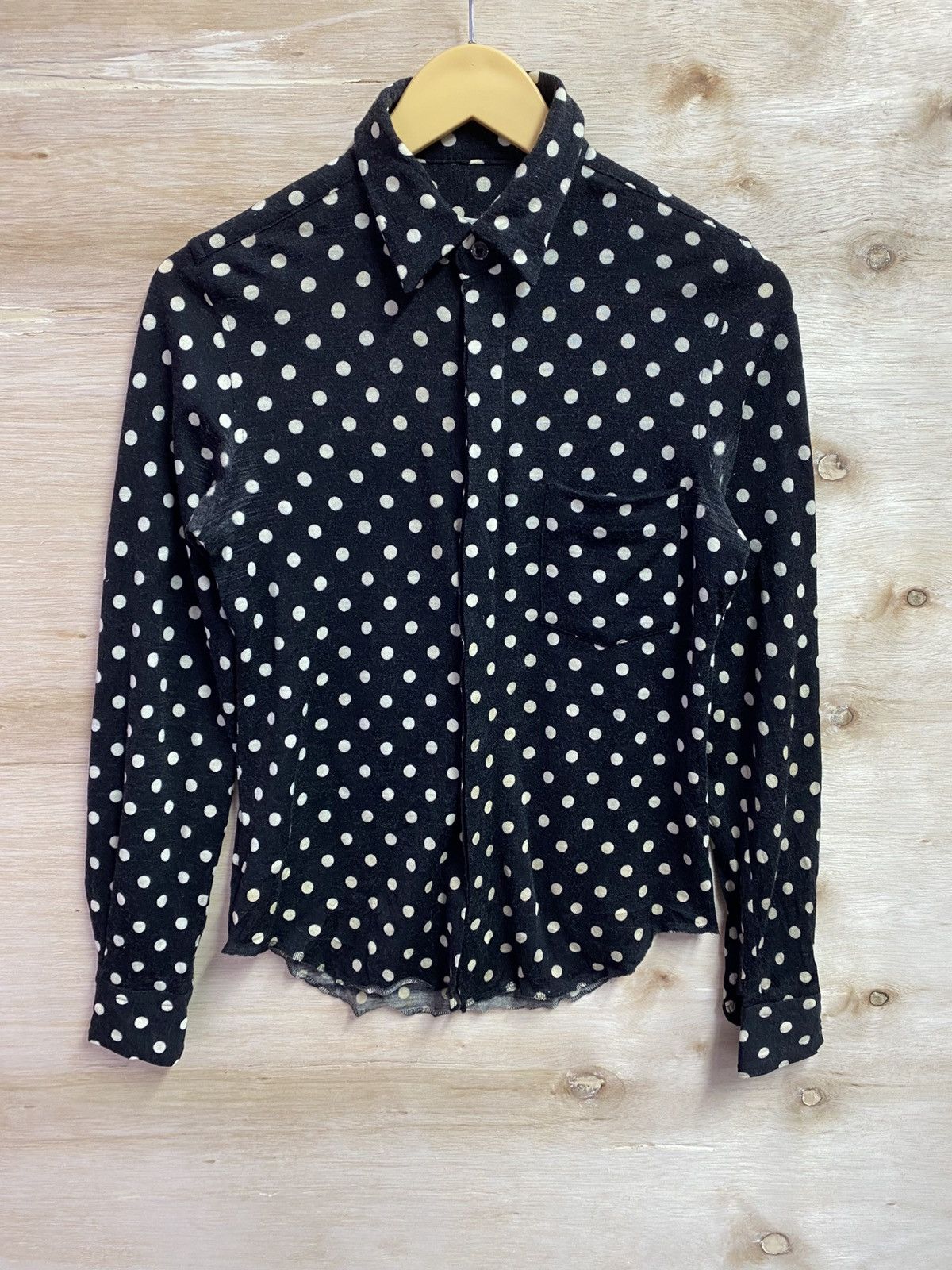 Comme des Garcons Comme des Garçons long-sleeved polka dot shirt. Size S / US 4 / IT 40 - 1 Thumbnail
