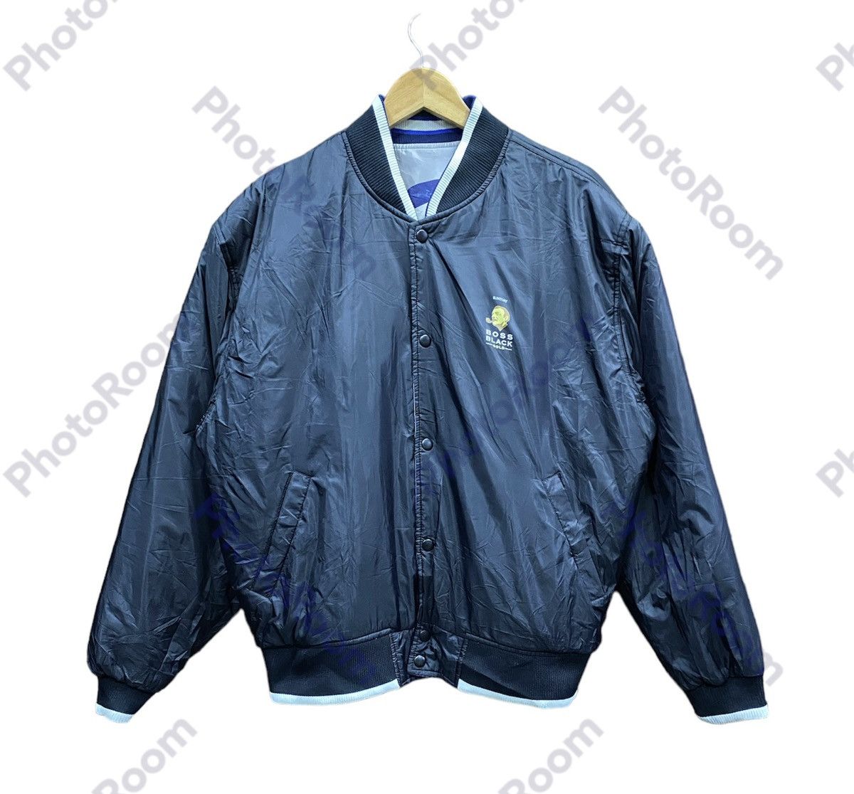 Vintage Reversible Suntory Boss Coffee Bomber Jacket Size US M / EU 48-50 / 2 - 3 Thumbnail