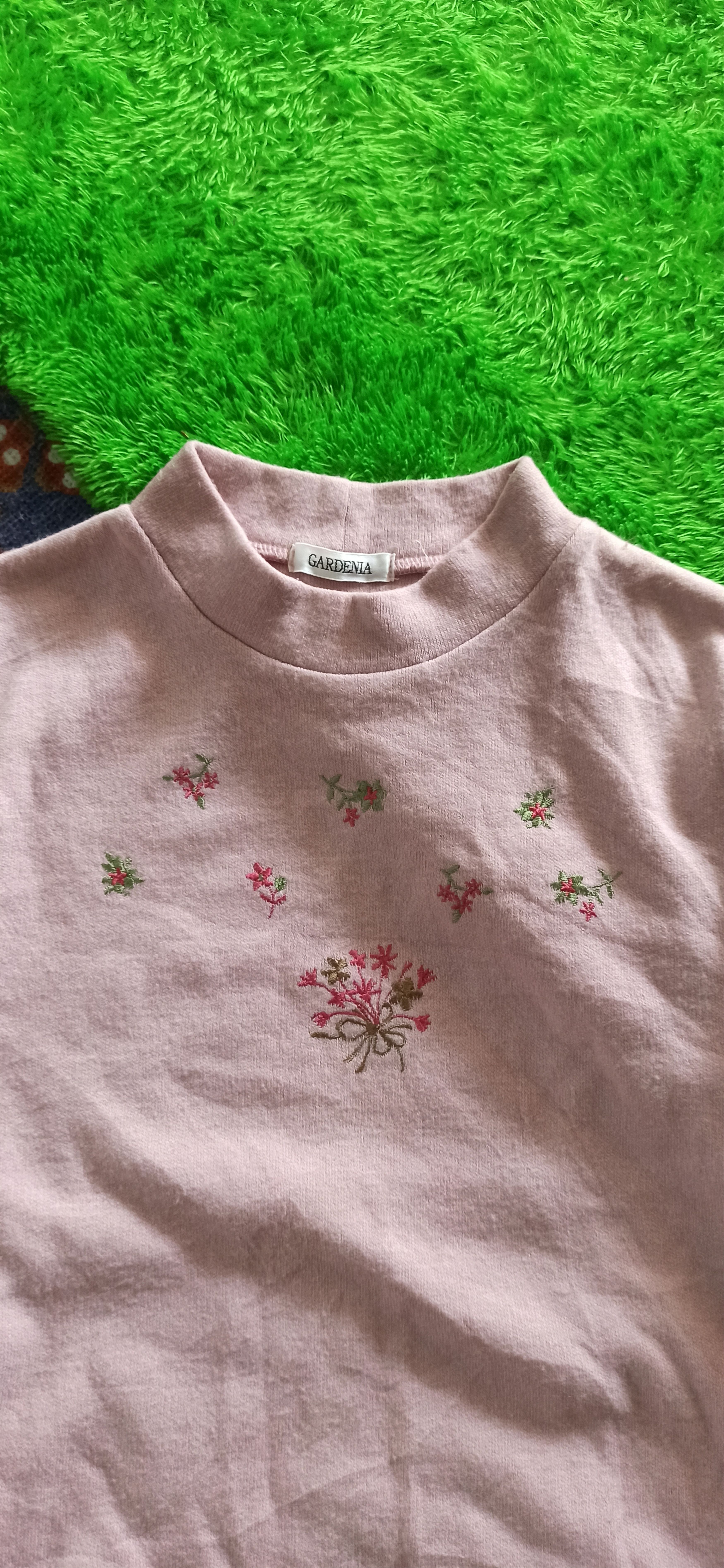 Designer × Japanese Brand Gardenia Embroidery Flower Knitwear Size S / US 4 / IT 40 - 6 Thumbnail