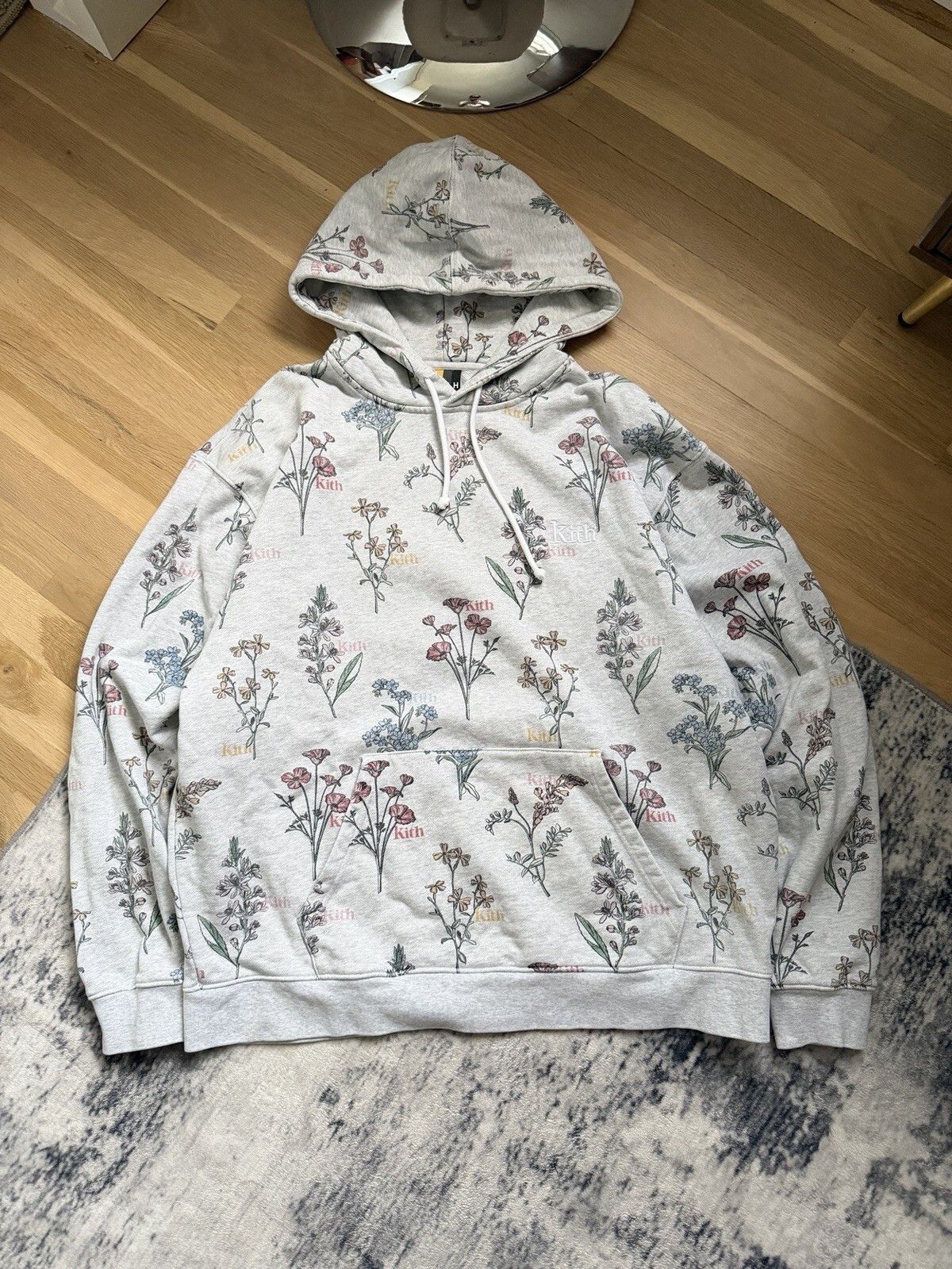 Kith KITH BOTANICAL FLORAL WILLIAMS LLL HOODIE | Grailed